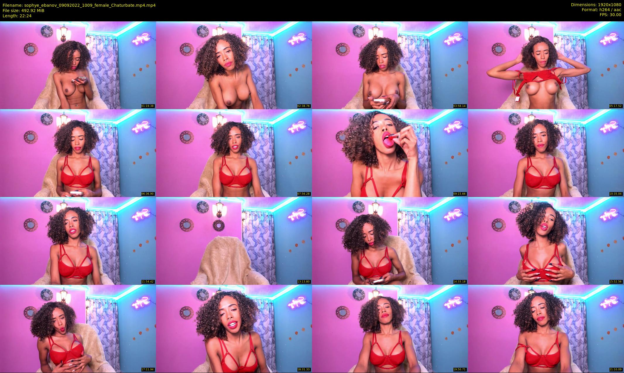 sophye_ebanov — 23 minute Chaturbate female cam show recording, 1080p, Sep 9, 2022