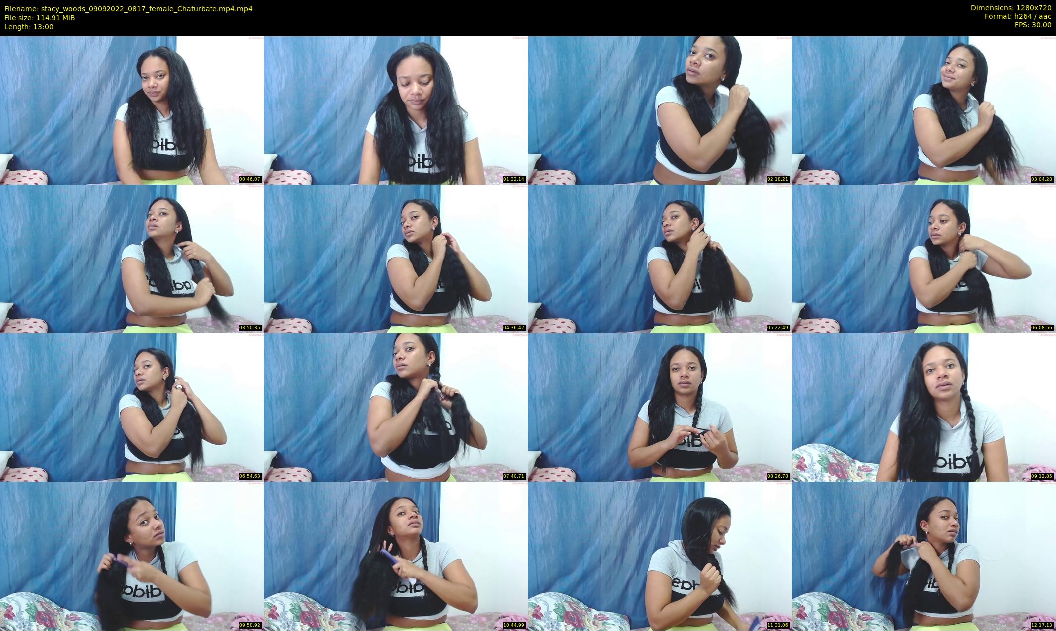 stacy_woods — 13 minute Chaturbate female cam show recording, 720p, Sep 9, 2022
