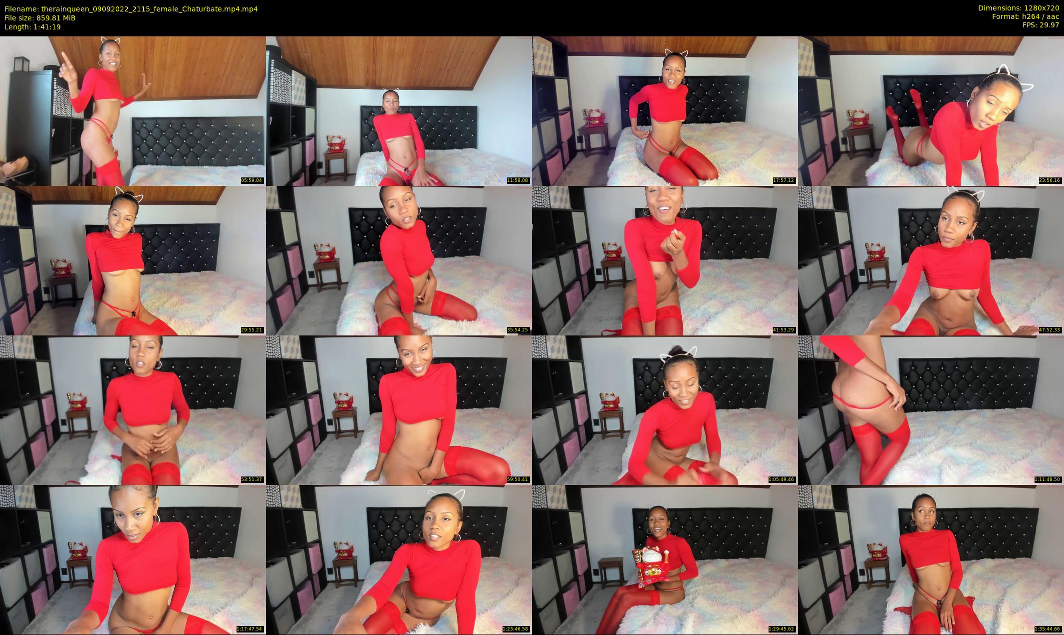 therainqueen — 102 minute Chaturbate female cam show recording, 720p, Sep 9, 2022