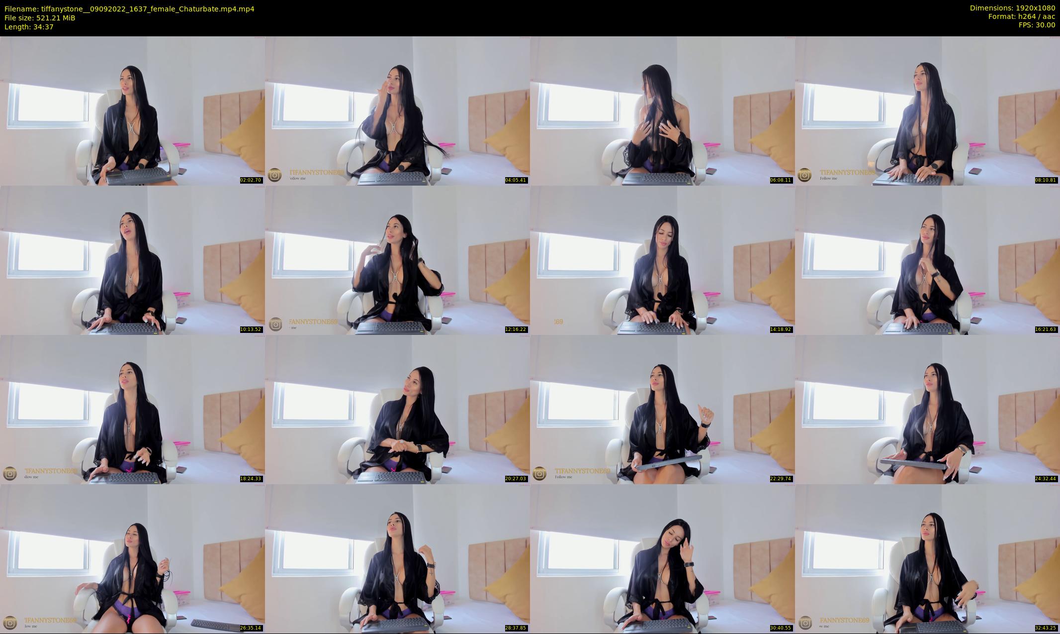 tiffanystone_ — 35 minute Chaturbate female cam show recording, 1080p, Sep 9, 2022