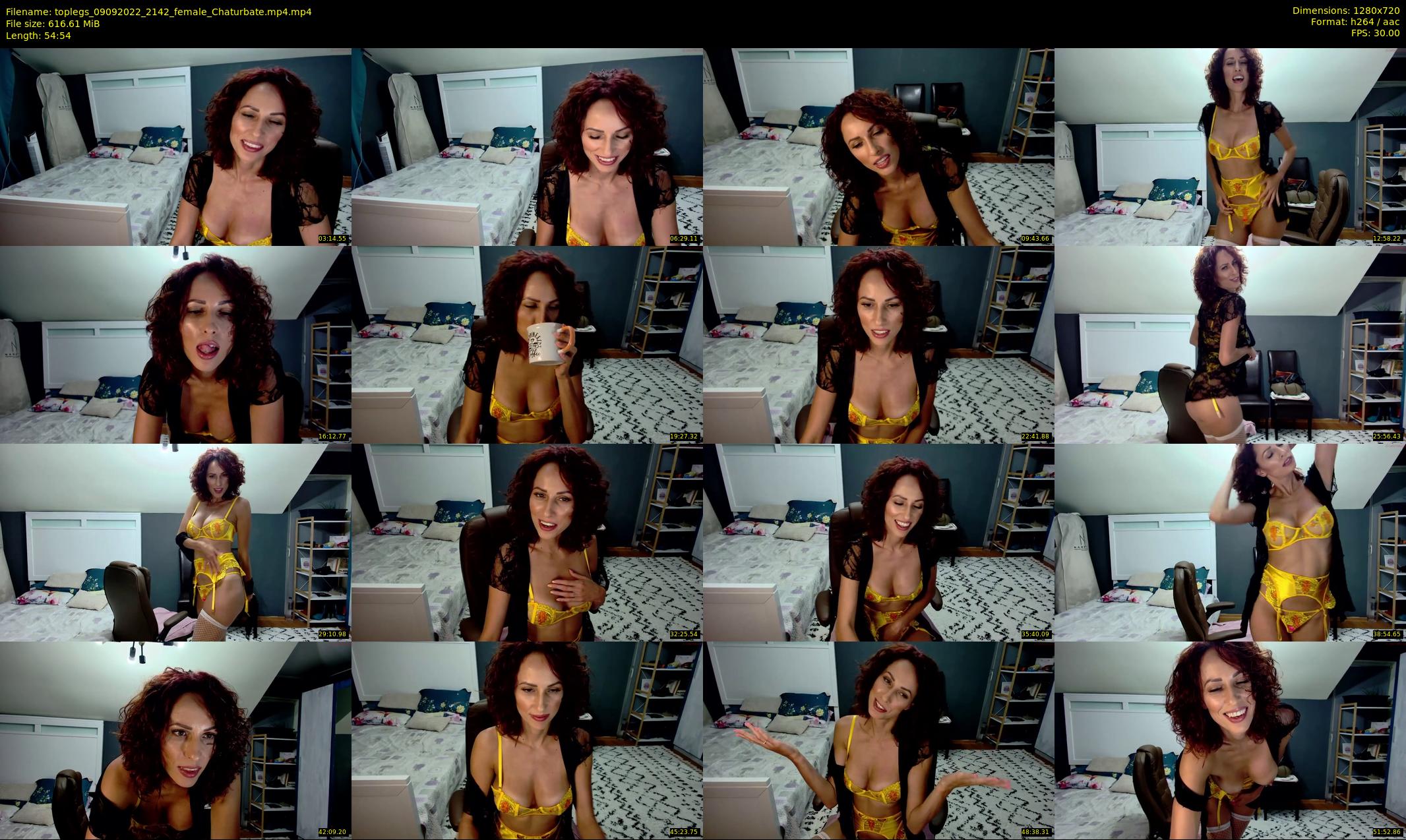 toplegs — 55 minute Chaturbate female cam show recording, 720p, Sep 9, 2022