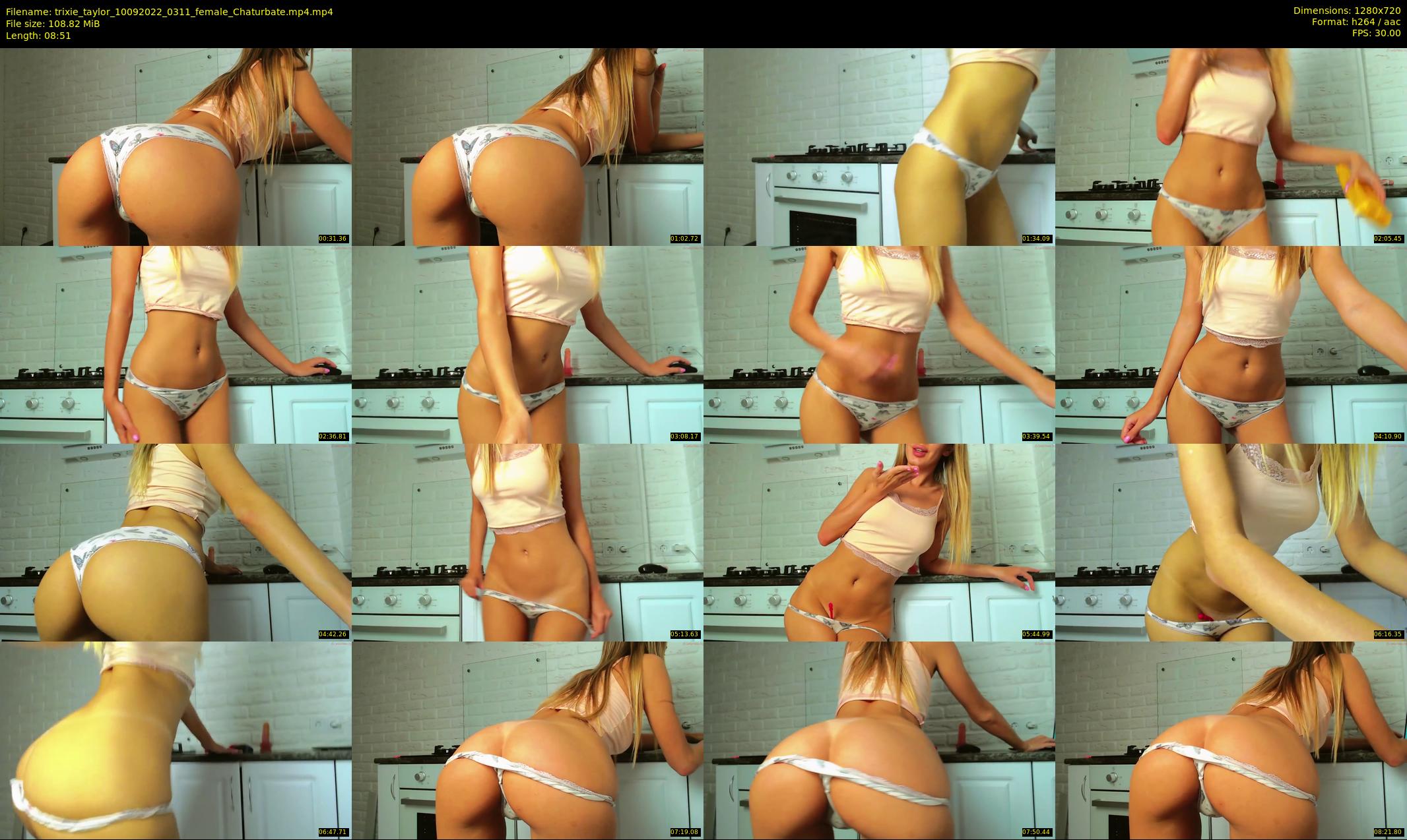 trixie_taylor — 9 minute Chaturbate female cam show recording, 720p, Sep 10, 2022