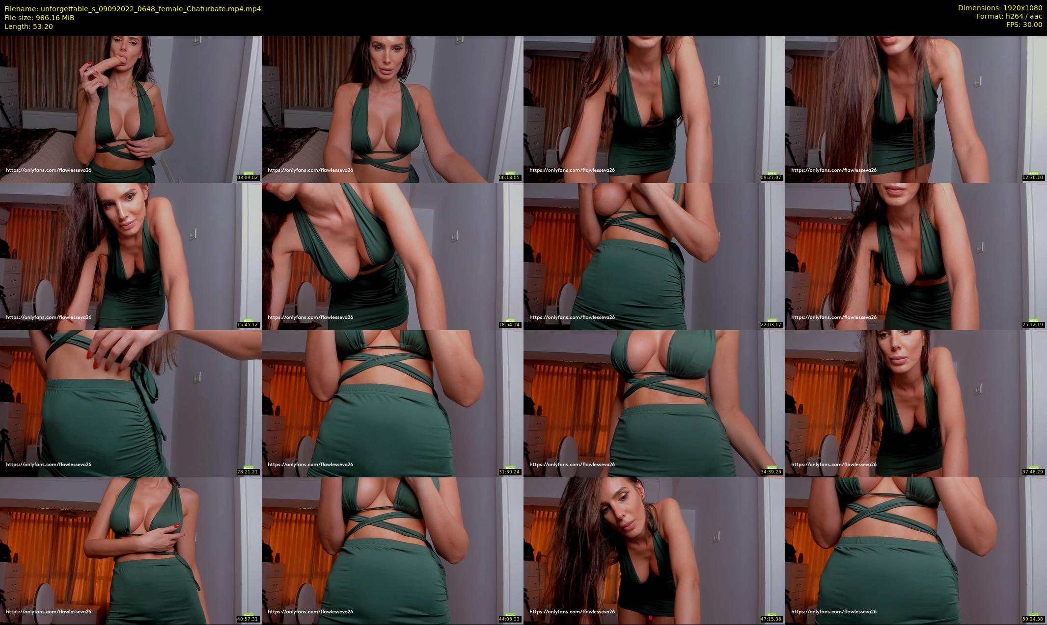 unforgettable_s — 54 minute Chaturbate female cam show recording, 1080p, Sep 9, 2022