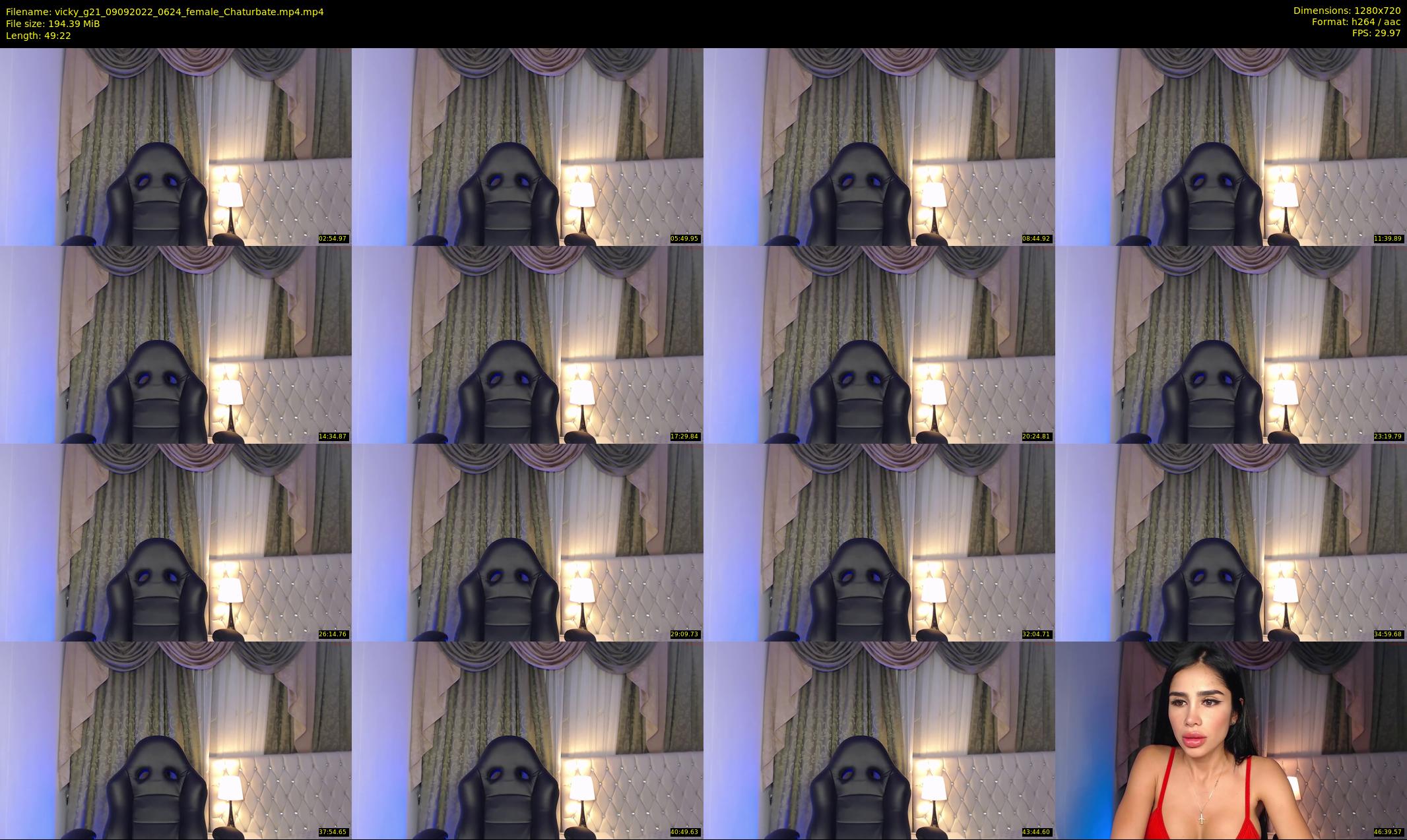 vicky_g21 — 50 minute Chaturbate female cam show recording, 720p, Sep 9, 2022