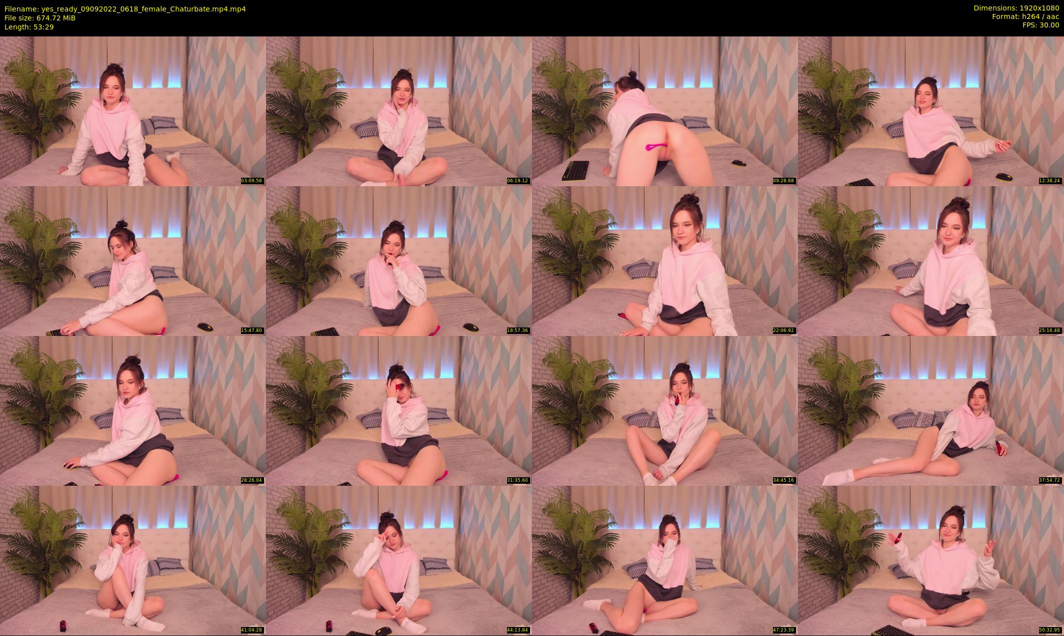 yes_ready — 54 minute Chaturbate female cam show recording, 1080p, Sep 9, 2022