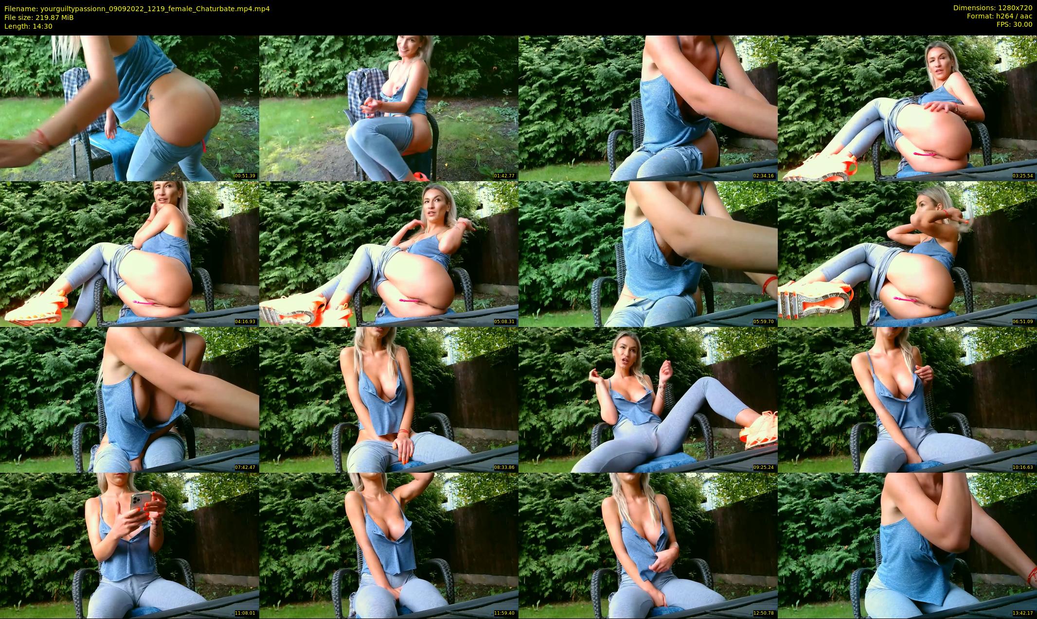 yourguiltypassionn — 15 minute Chaturbate female cam show recording, 720p, Sep 9, 2022