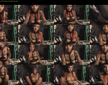 666deathgasm — 61 minute Chaturbate female cam show recording, 1080p, Sep 10, 2022