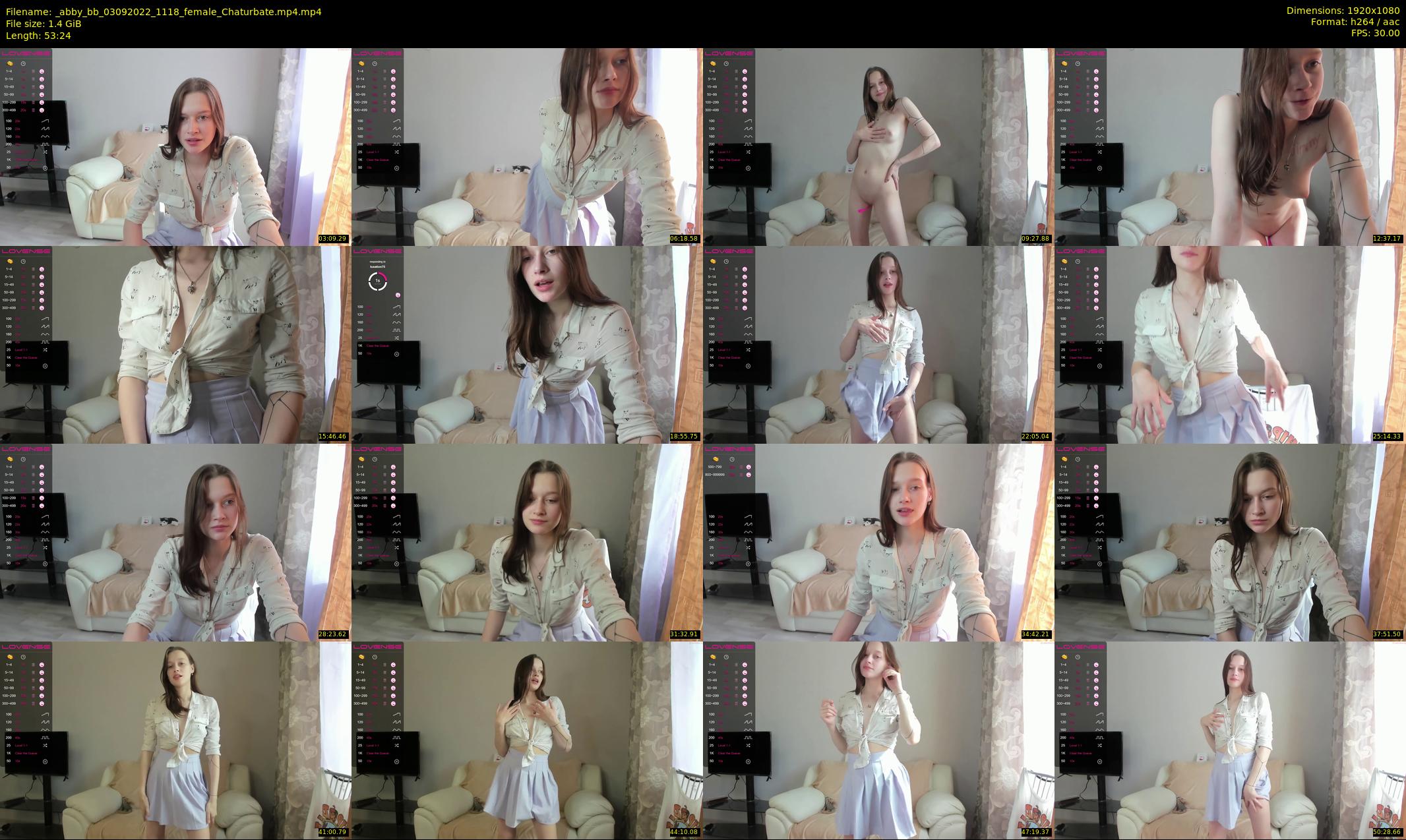 _abby_bb — 54 minute Chaturbate female cam show recording, 1080p, Sep 3, 2022
