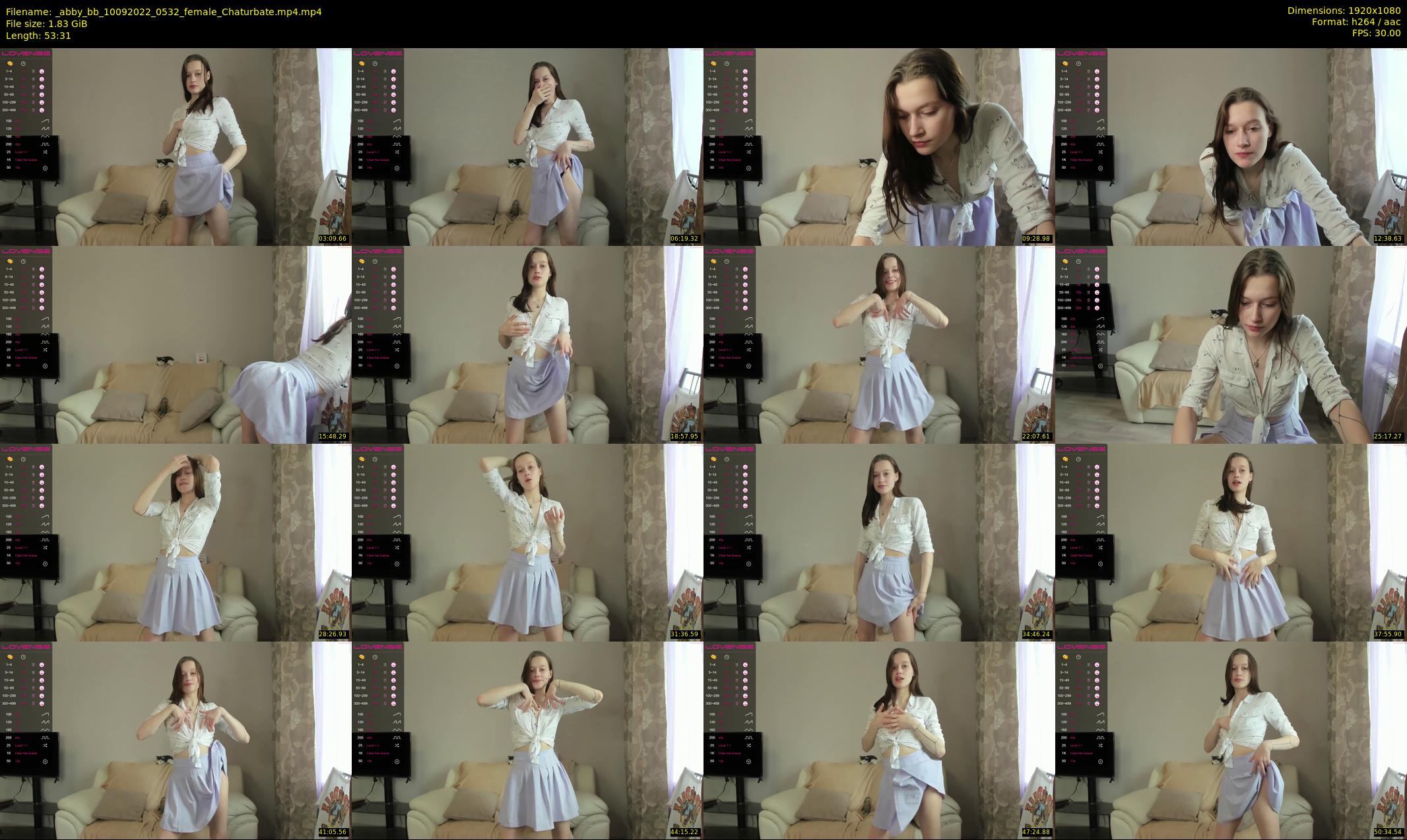 _abby_bb — 54 minute Chaturbate female cam show recording, 1080p, Sep 10, 2022