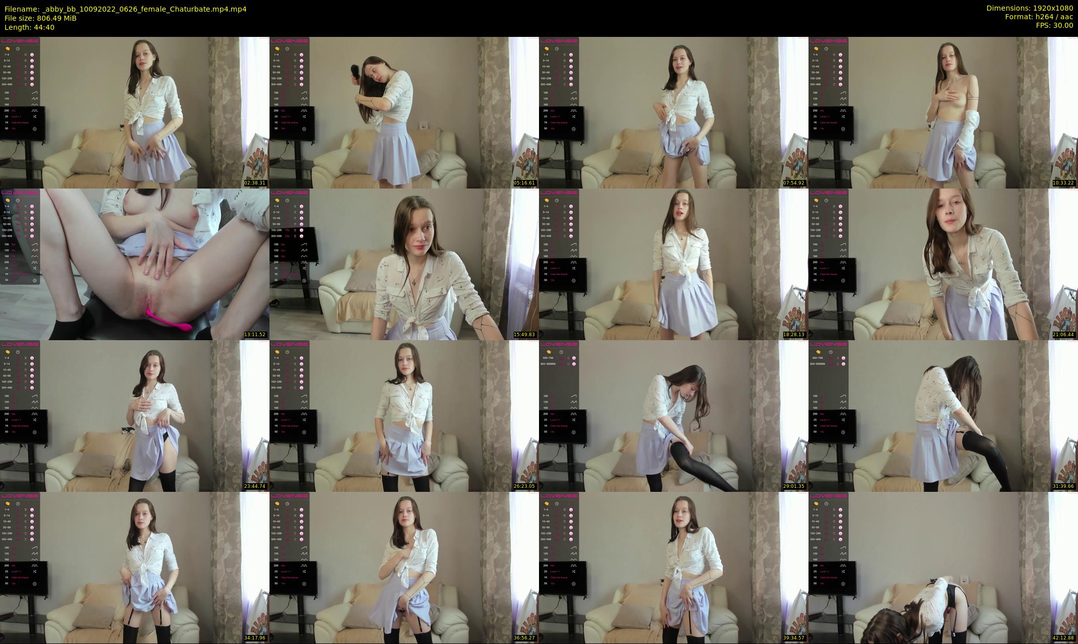 _abby_bb — 45 minute Chaturbate female cam show recording, 1080p, Sep 10, 2022