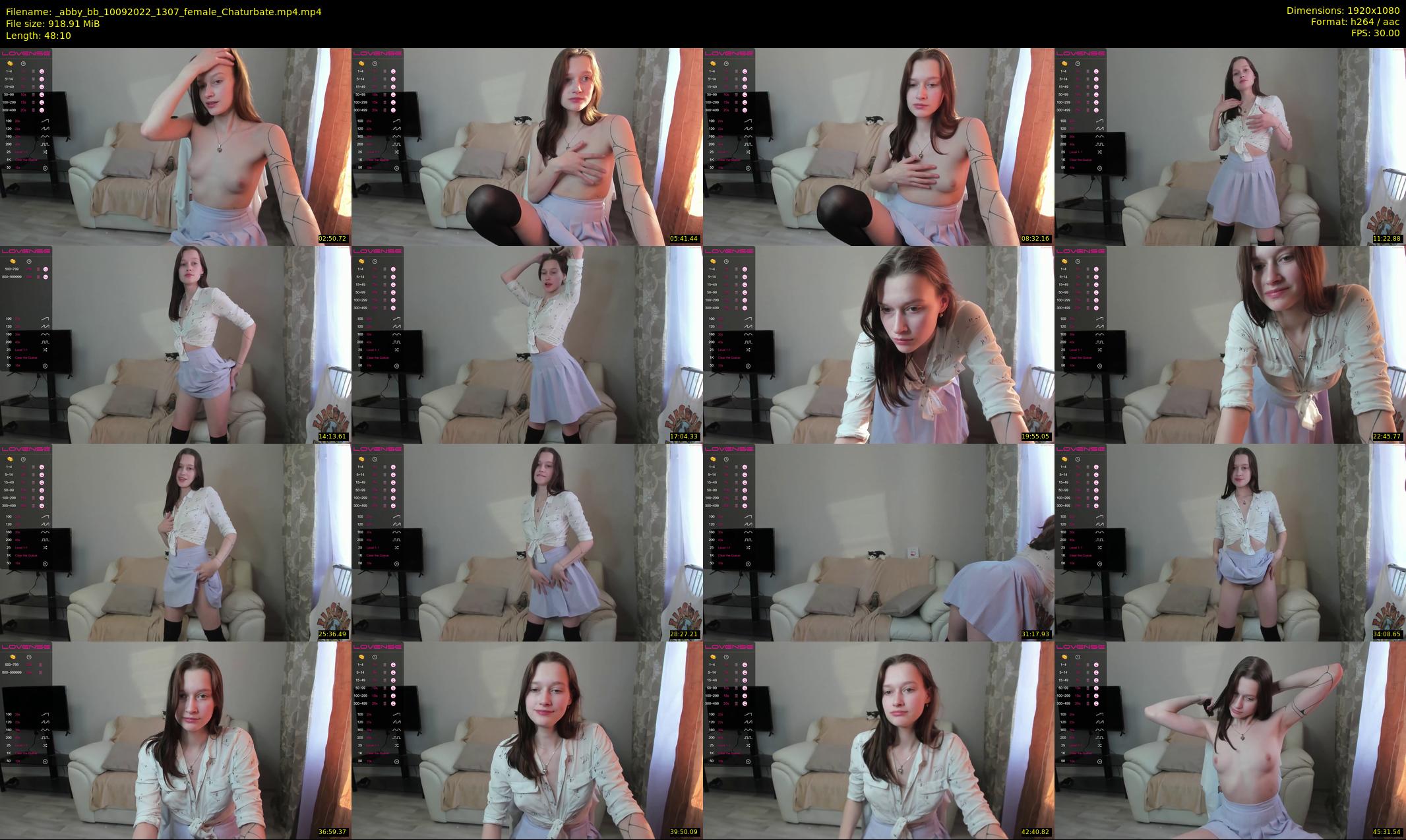 _abby_bb — 49 minute Chaturbate female cam show recording, 1080p, Sep 10, 2022