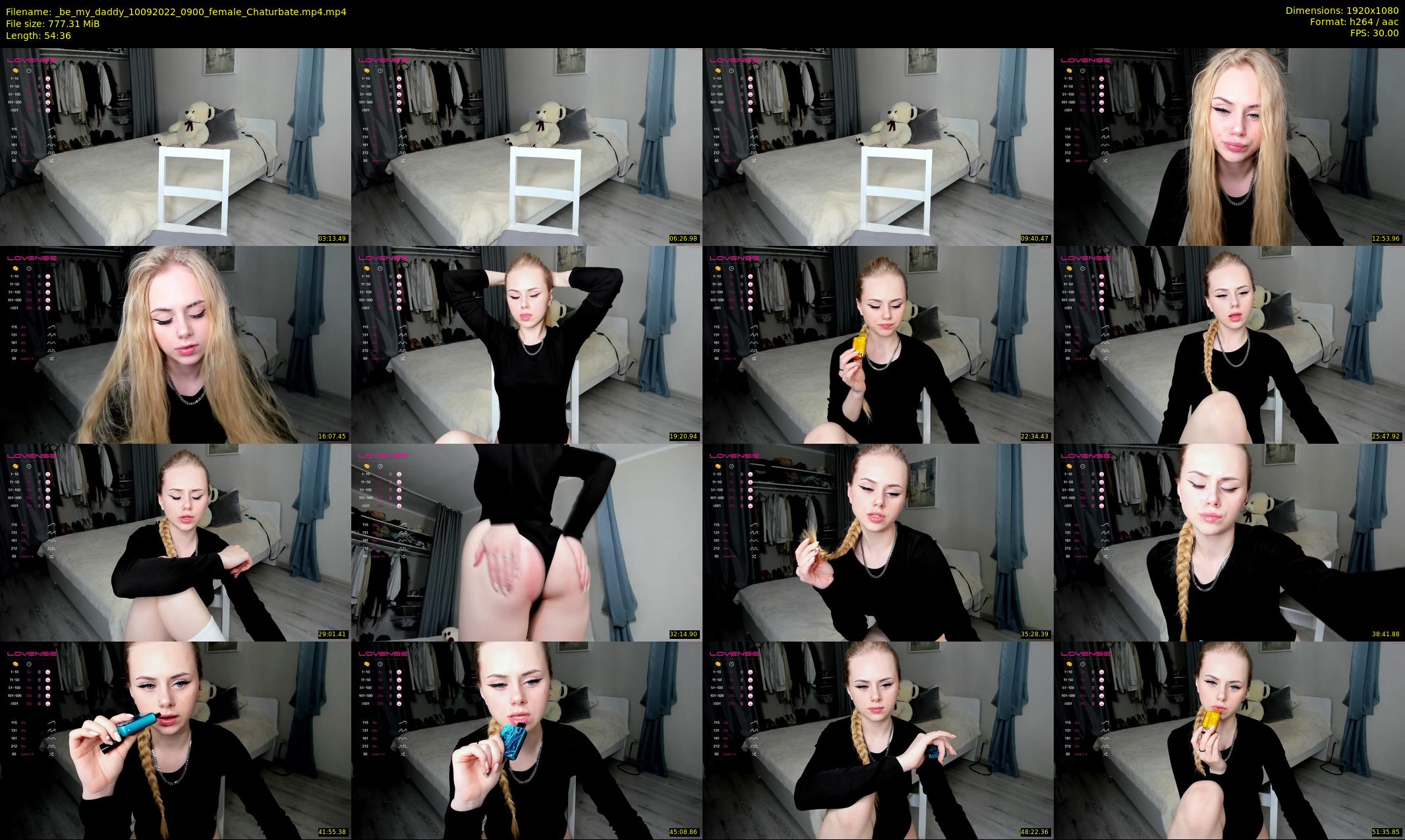 _be_my_daddy — 55 minute Chaturbate female cam show recording, 1080p, Sep 10, 2022