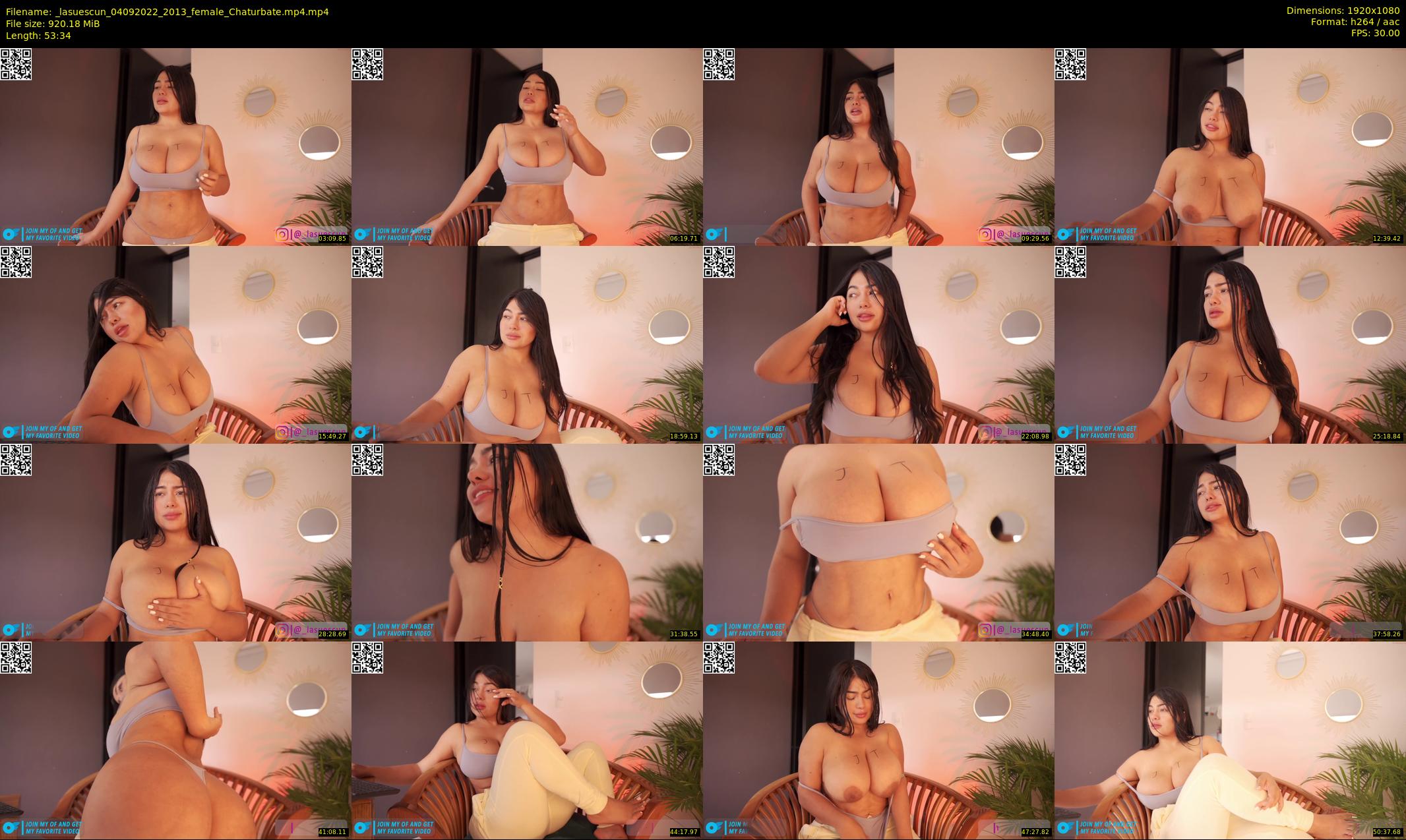 _lasuescun — 54 minute Chaturbate female cam show recording, 1080p, Sep 4, 2022