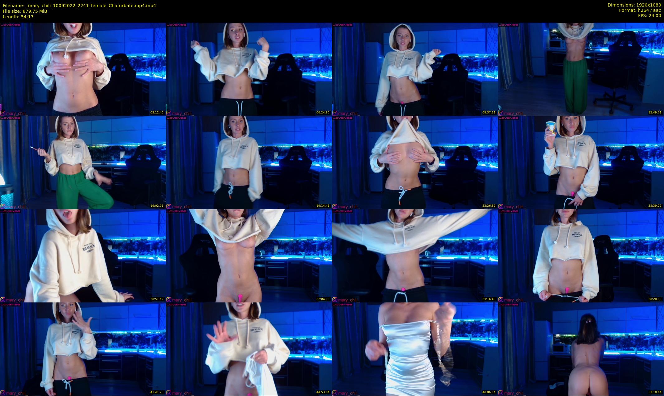 _mary_chili — 55 minute Chaturbate female cam show recording, 1080p, Sep 10, 2022