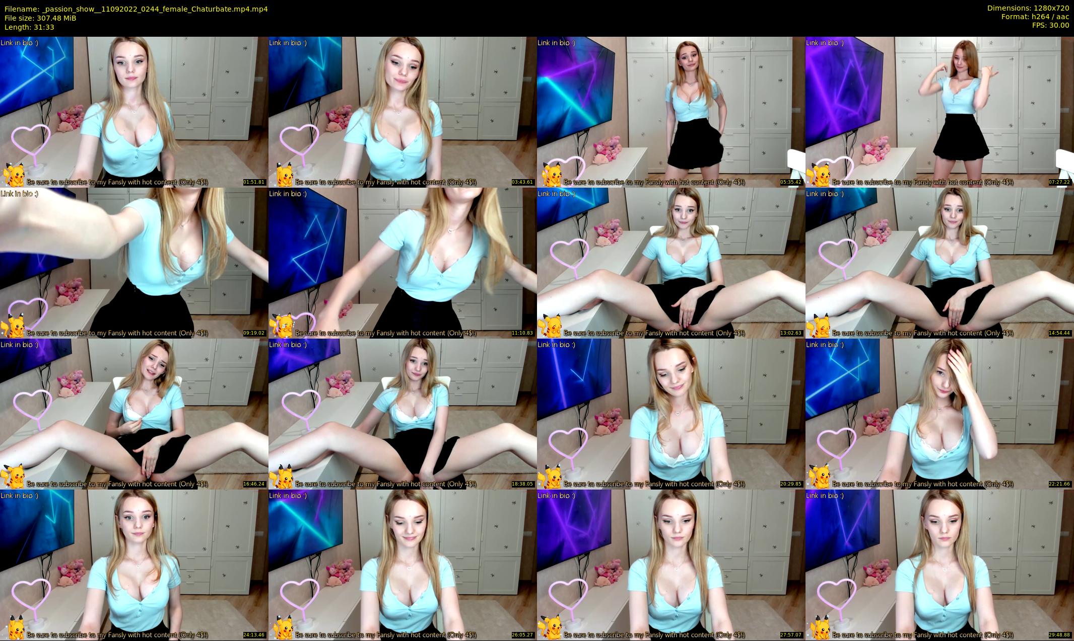 _passion_show_ — 32 minute Chaturbate couple cam show recording, 720p, Sep 11, 2022