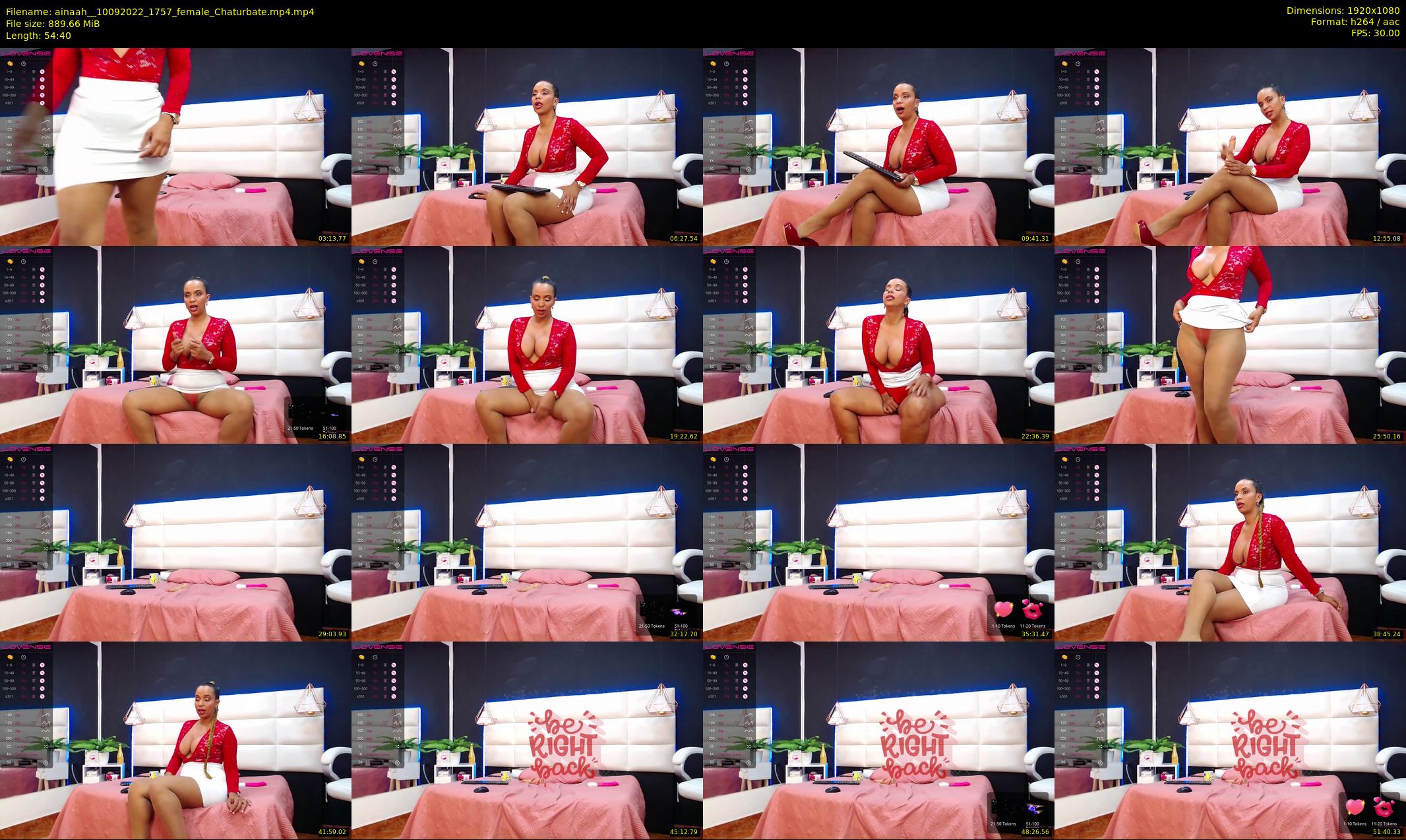 ainaah_ — 55 minute Chaturbate female cam show recording, 1080p, Sep 10, 2022