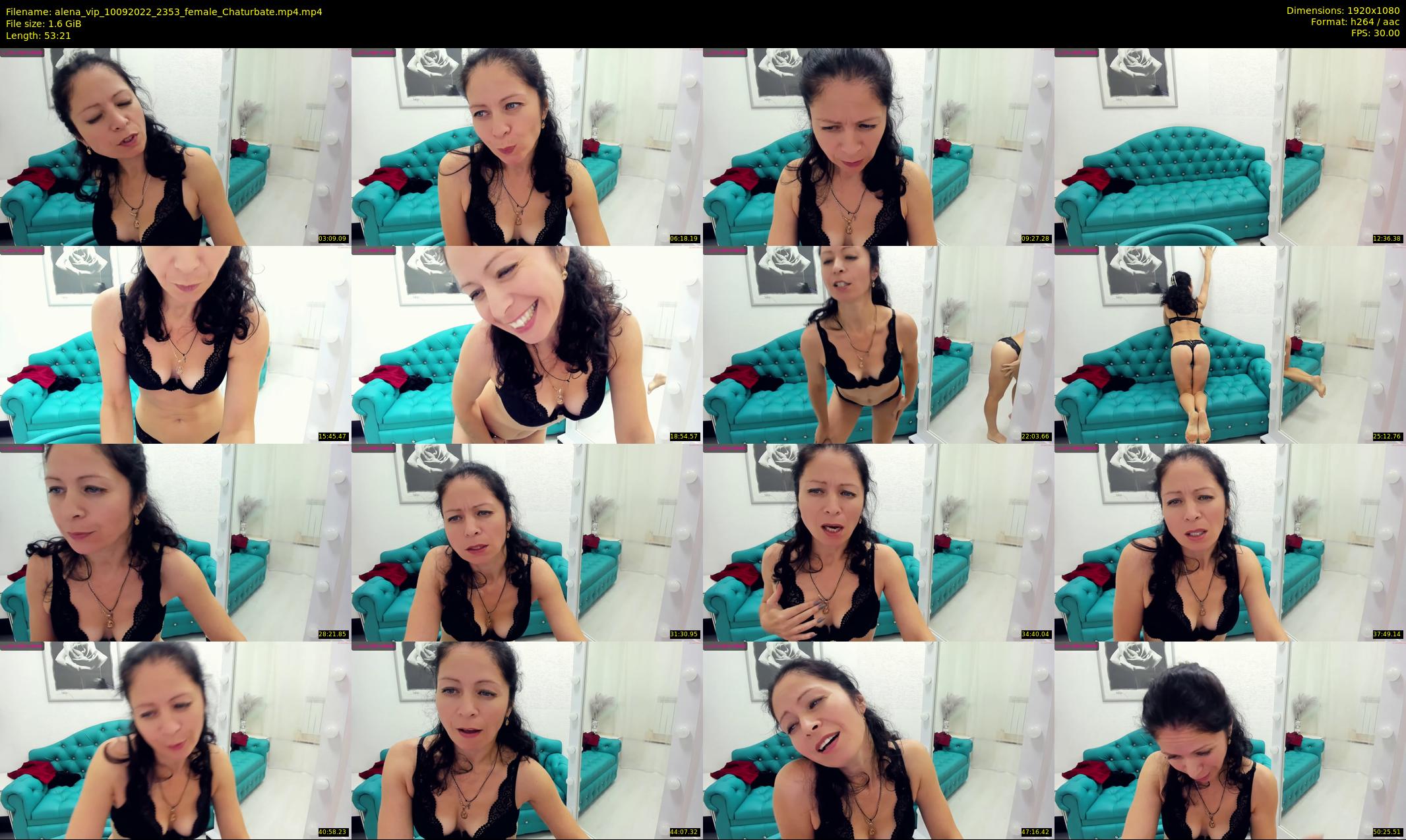alena_vip — 54 minute Chaturbate female cam show recording, 1080p, Sep 10, 2022