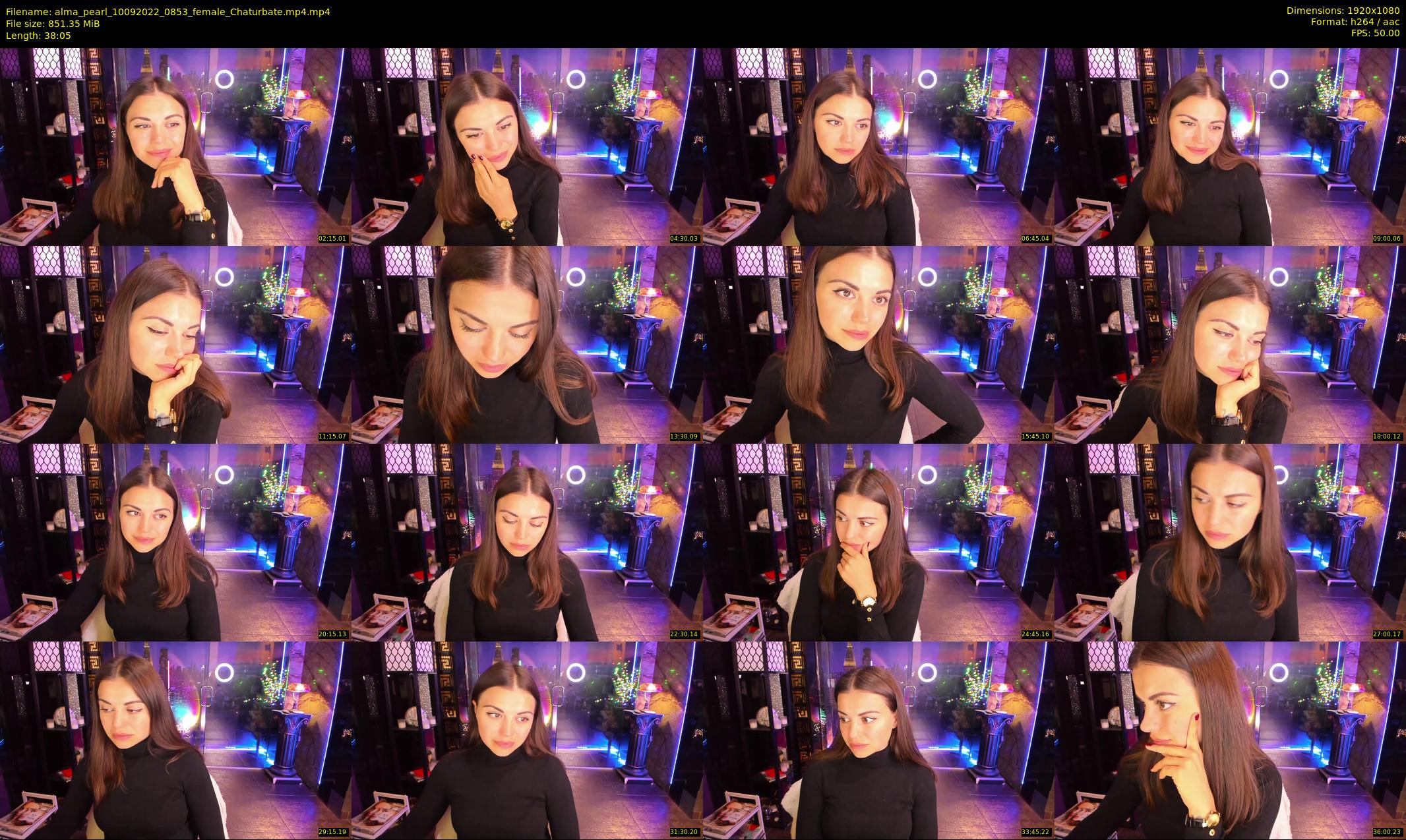 alma_pearl — 39 minute Chaturbate female cam show recording, 1080p, Sep 10, 2022