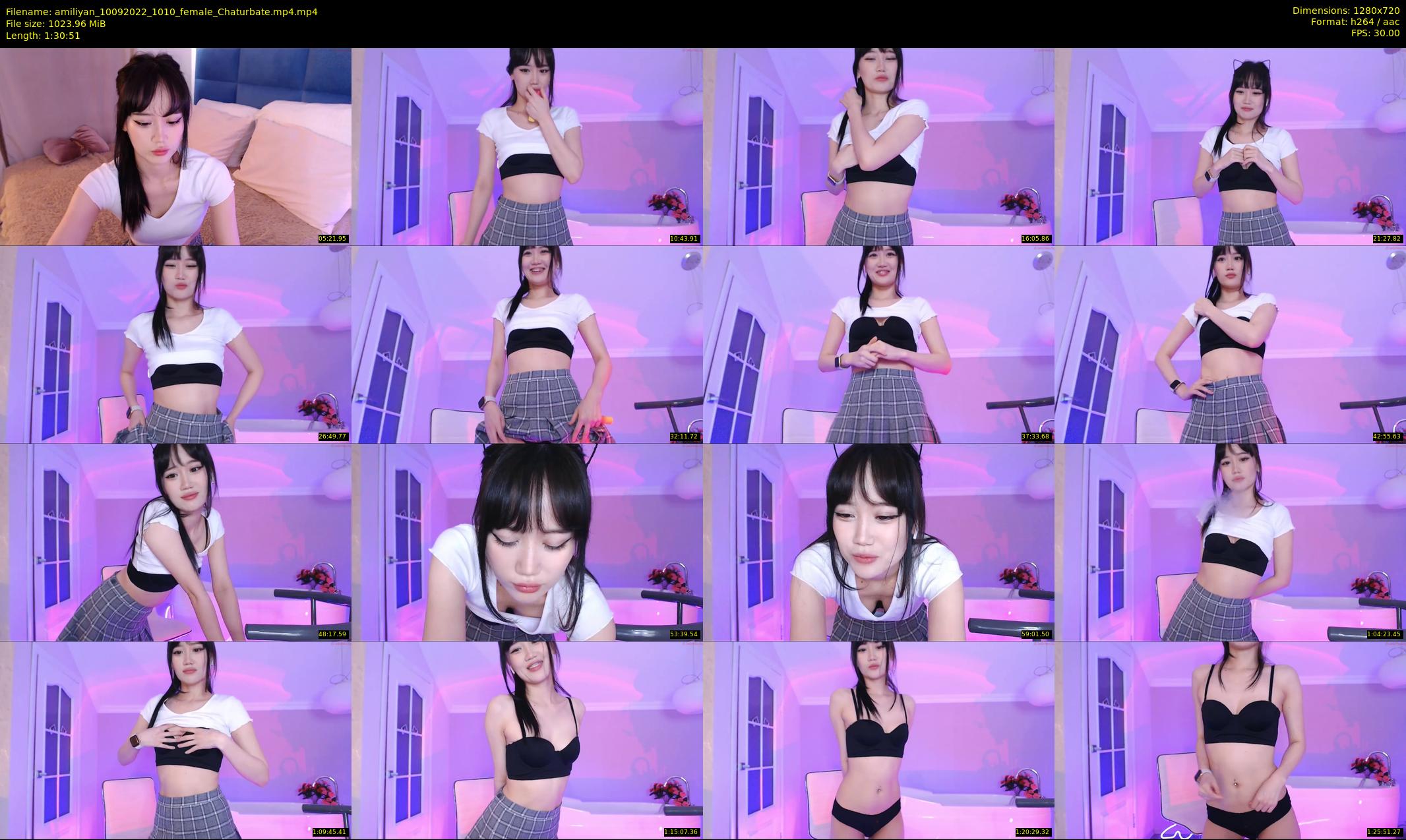 amiliyan — 91 minute Chaturbate female cam show recording, 720p, Sep 10, 2022