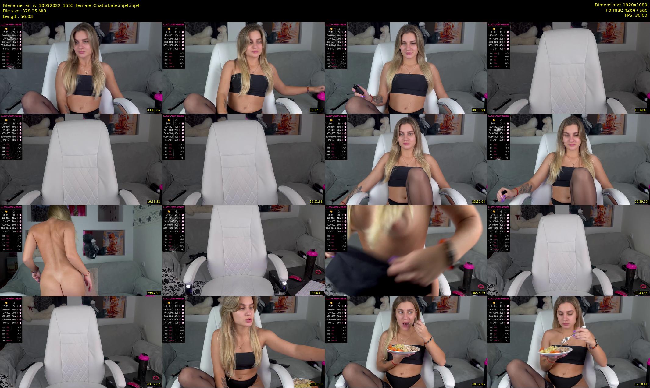 an_iv — 57 minute Chaturbate female cam show recording, 1080p, Sep 10, 2022