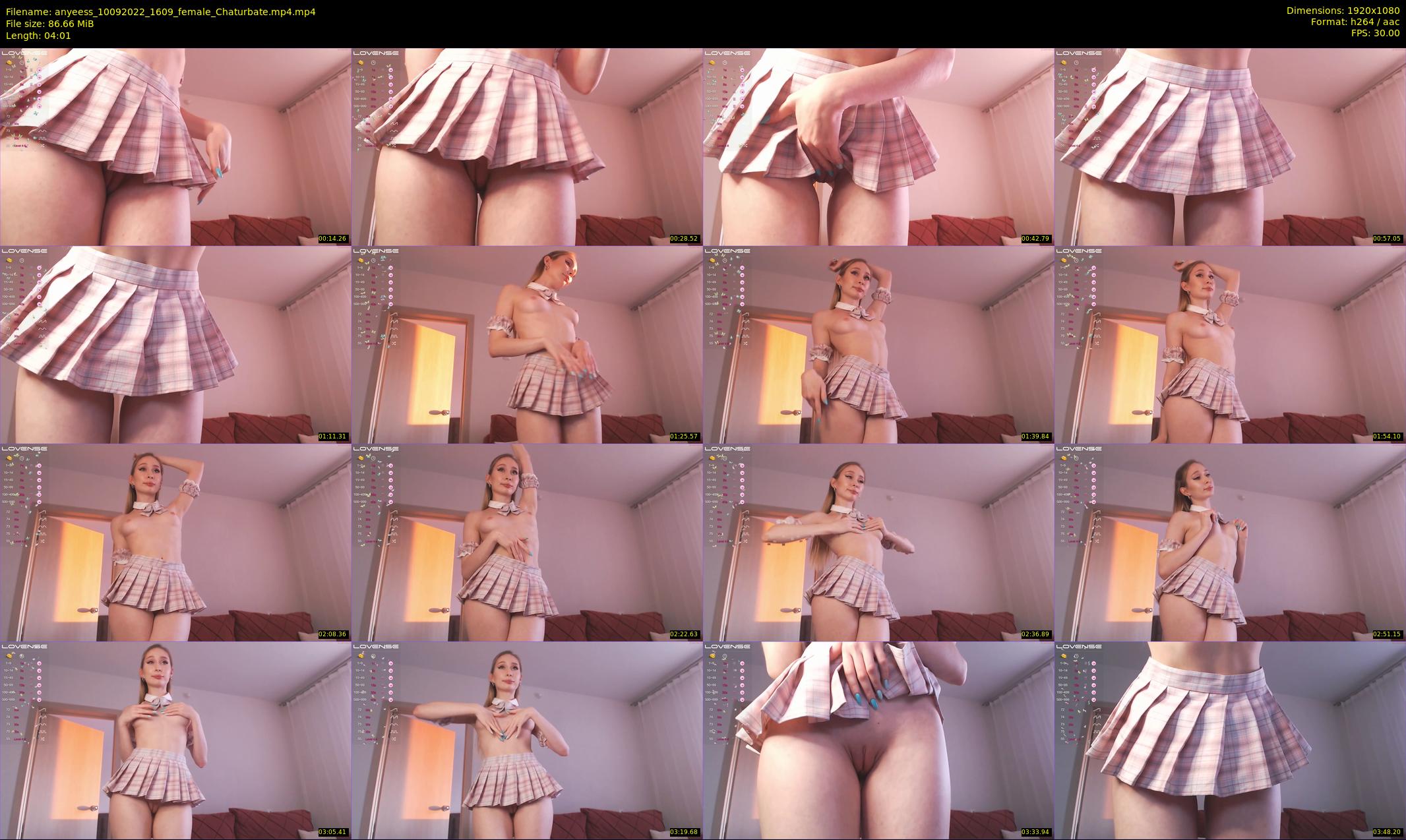 anyeess — 5 minute Chaturbate female cam show recording, 1080p, Sep 10, 2022