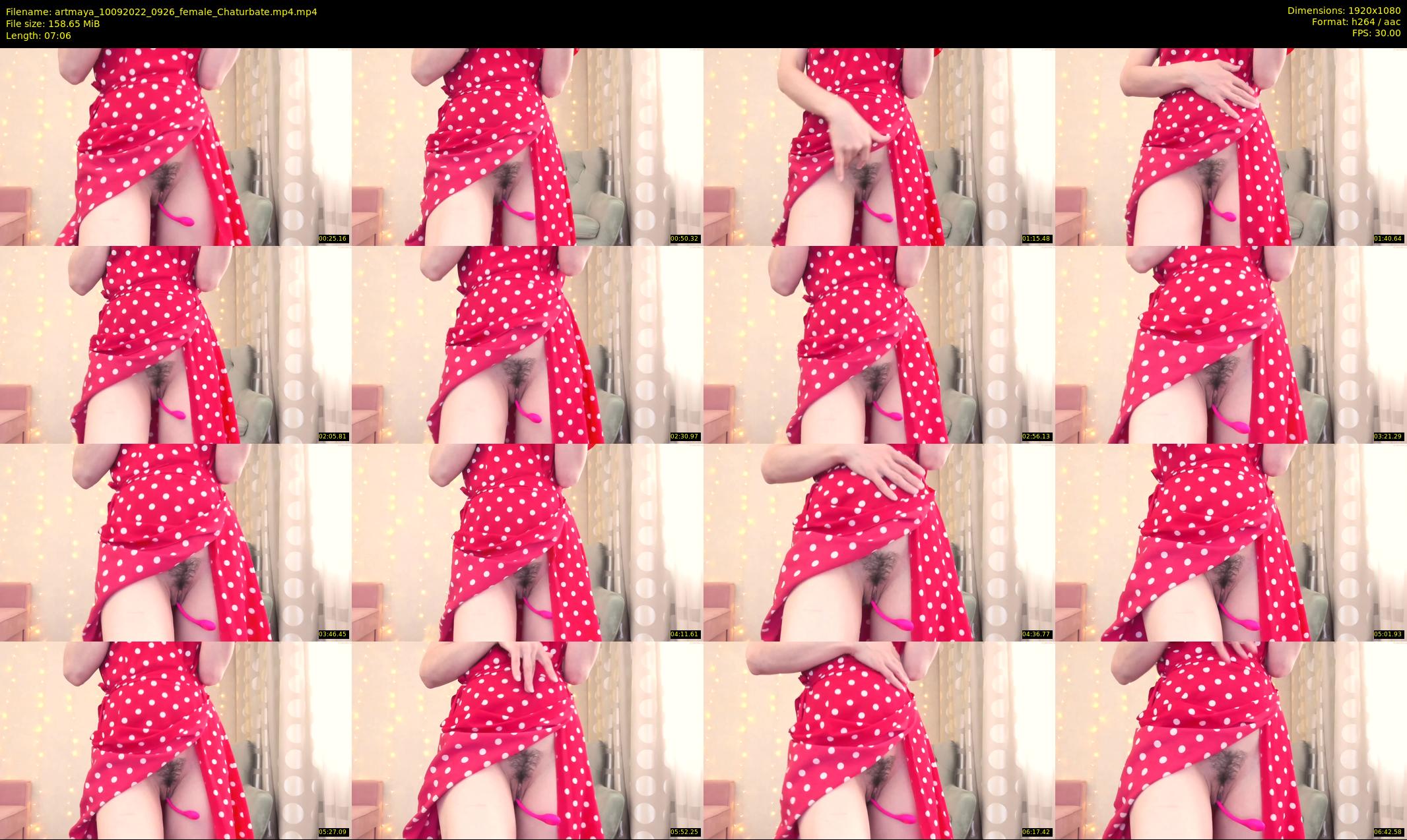 artmaya — 8 minute Chaturbate female cam show recording, 1080p, Sep 10, 2022