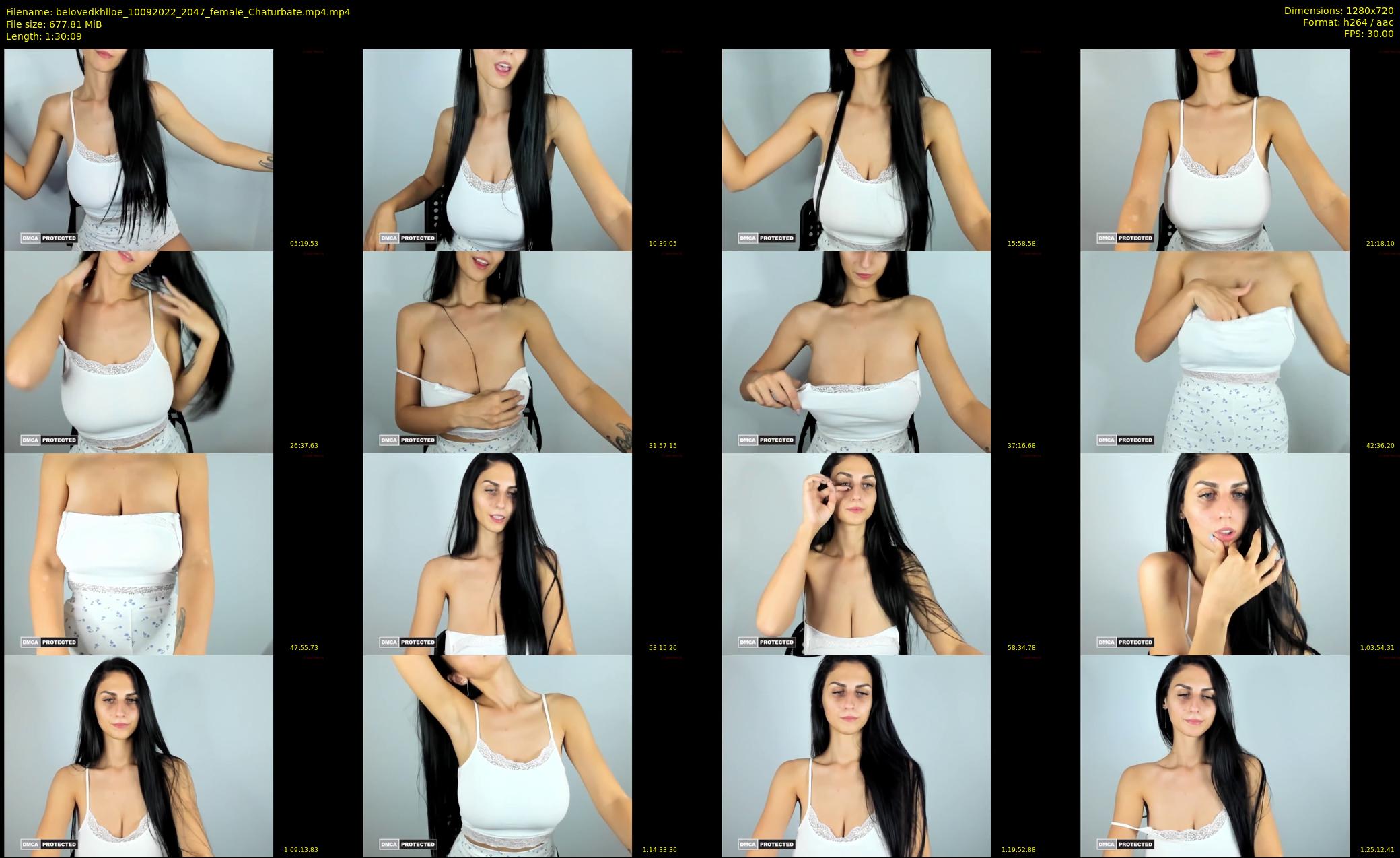 belovedkhlloe — 91 minute Chaturbate female cam show recording, 720p, Sep 10, 2022