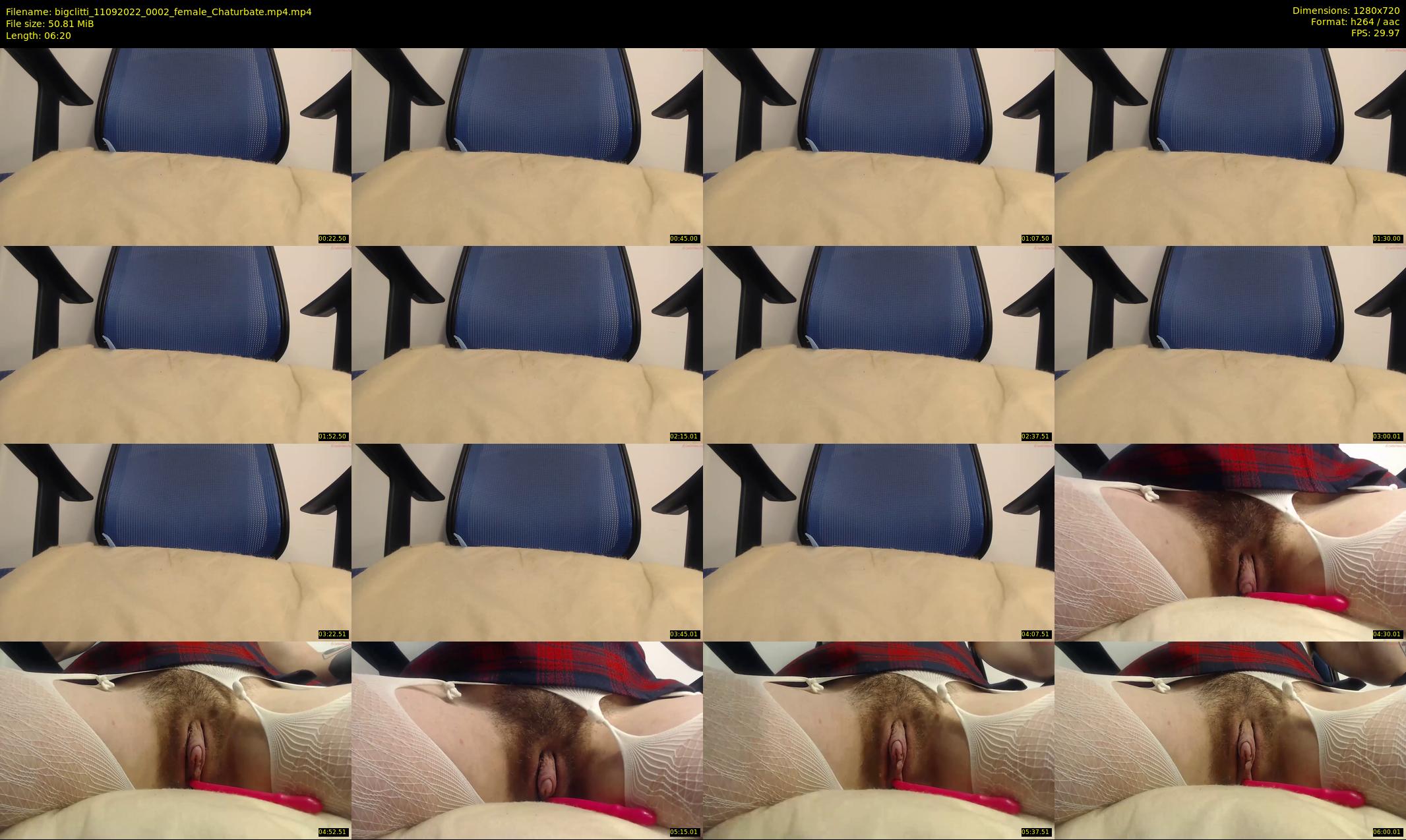 bigclitti — 7 minute Chaturbate female cam show recording, 720p, Sep 11, 2022