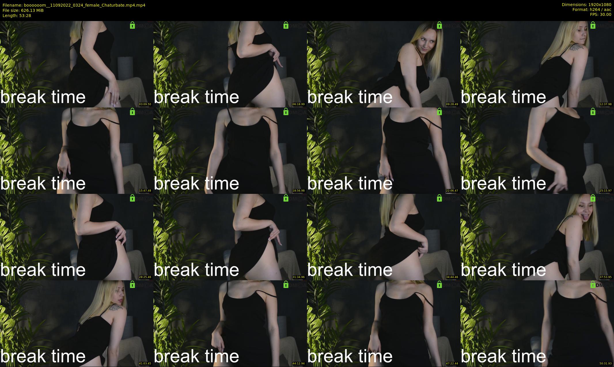 boooooom_ — 54 minute Chaturbate female cam show recording, 1080p, Sep 11, 2022