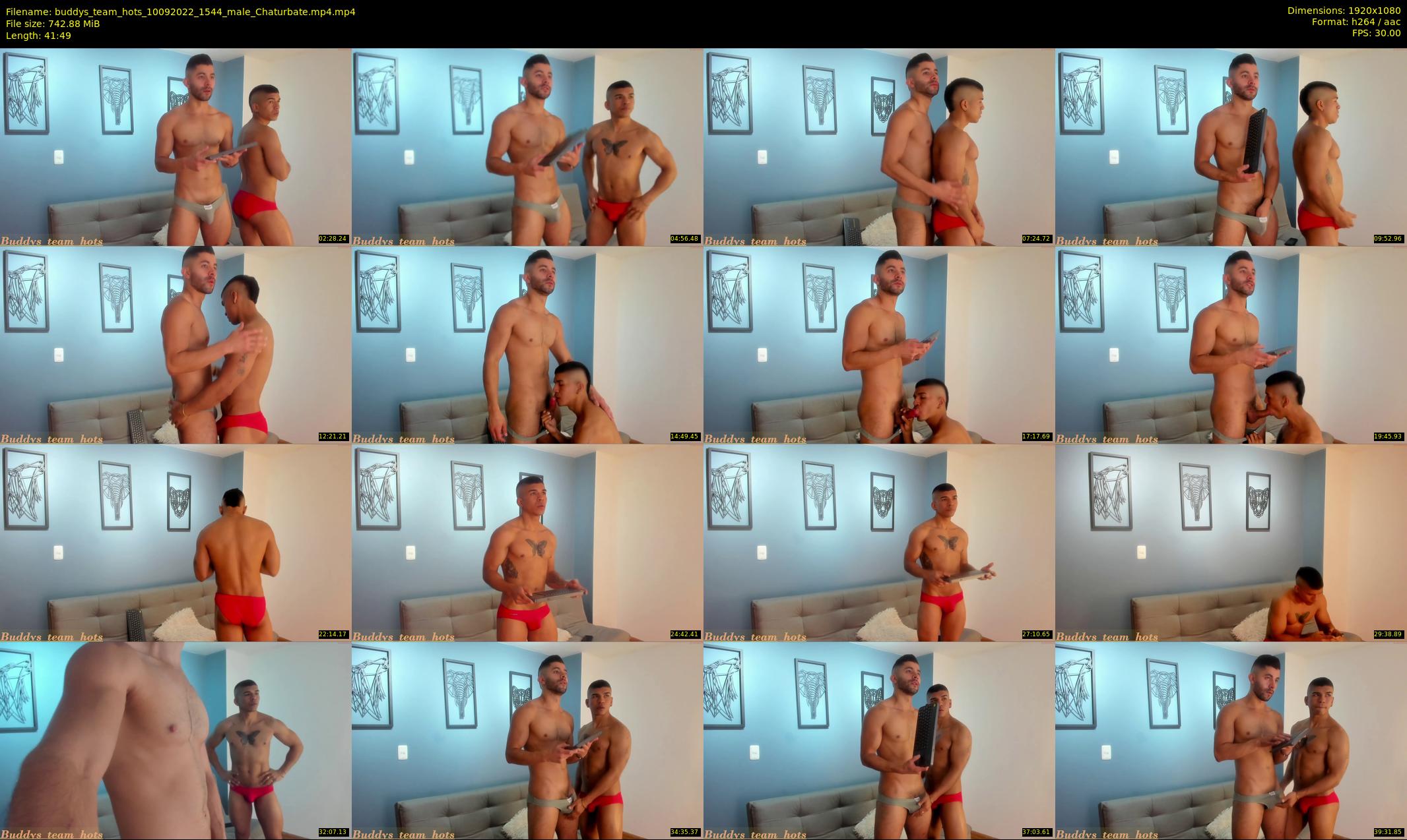 buddys_team_hots — 42 minute Chaturbate couple cam show recording, 1080p, Sep 10, 2022
