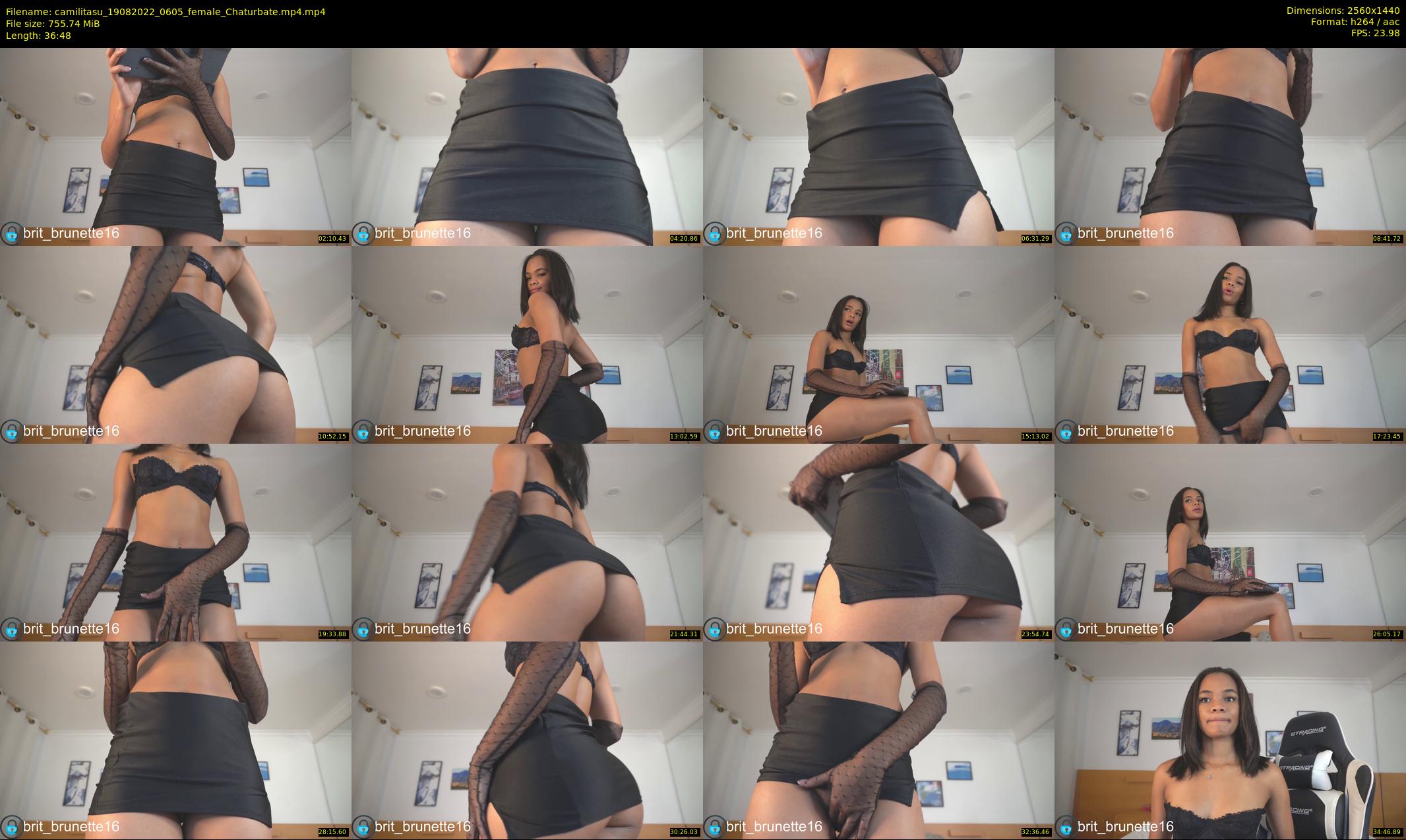 camilitasu — 37 minute Chaturbate female cam show recording, 1080p, Aug 19, 2022