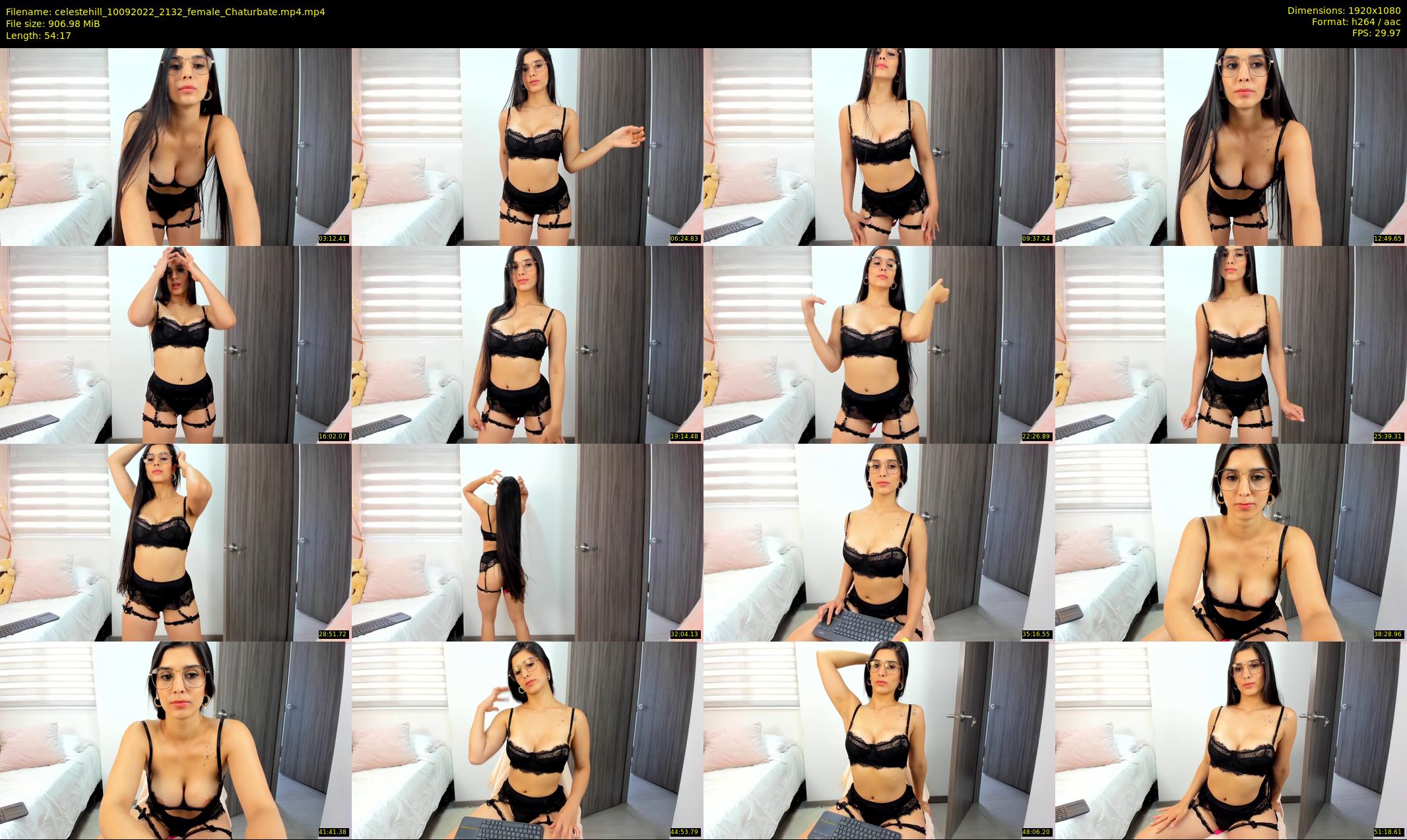 celestehill — 55 minute Chaturbate female cam show recording, 1080p, Sep 10, 2022