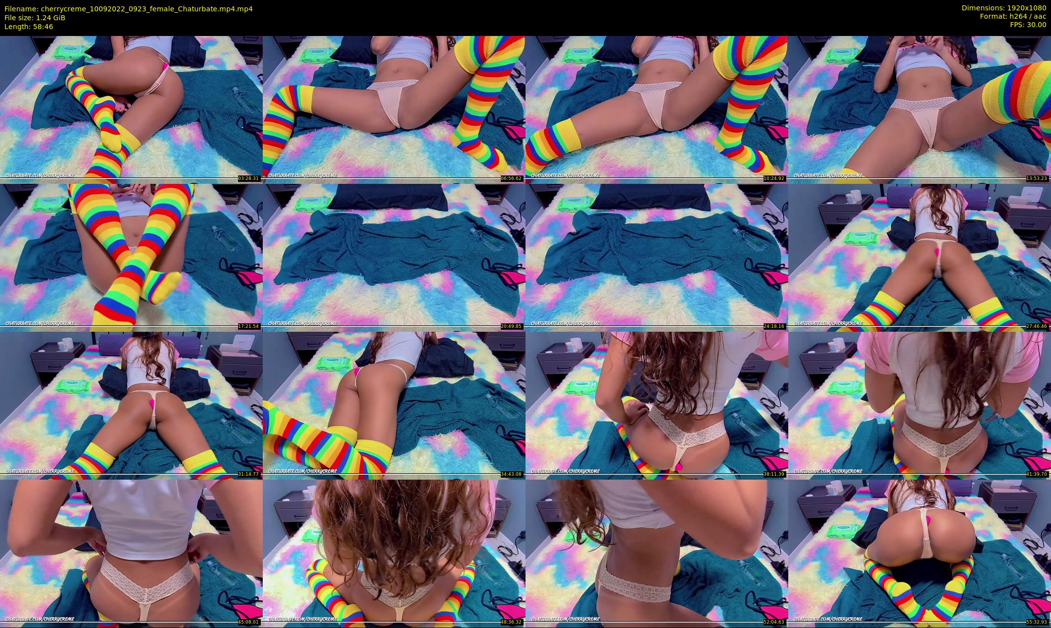 cherrycreme — 59 minute Chaturbate female cam show recording, 1080p, Sep 10, 2022