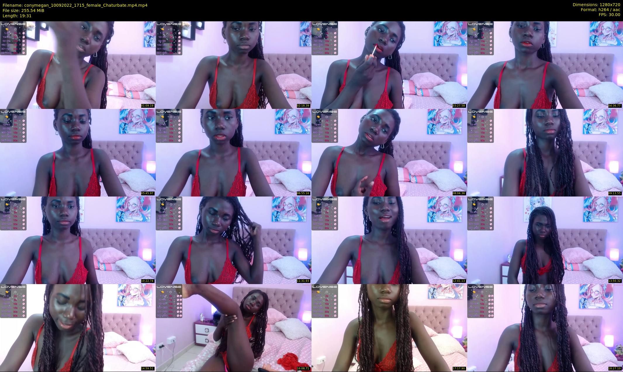 conymegan — 20 minute Chaturbate female cam show recording, 720p, Sep 10, 2022