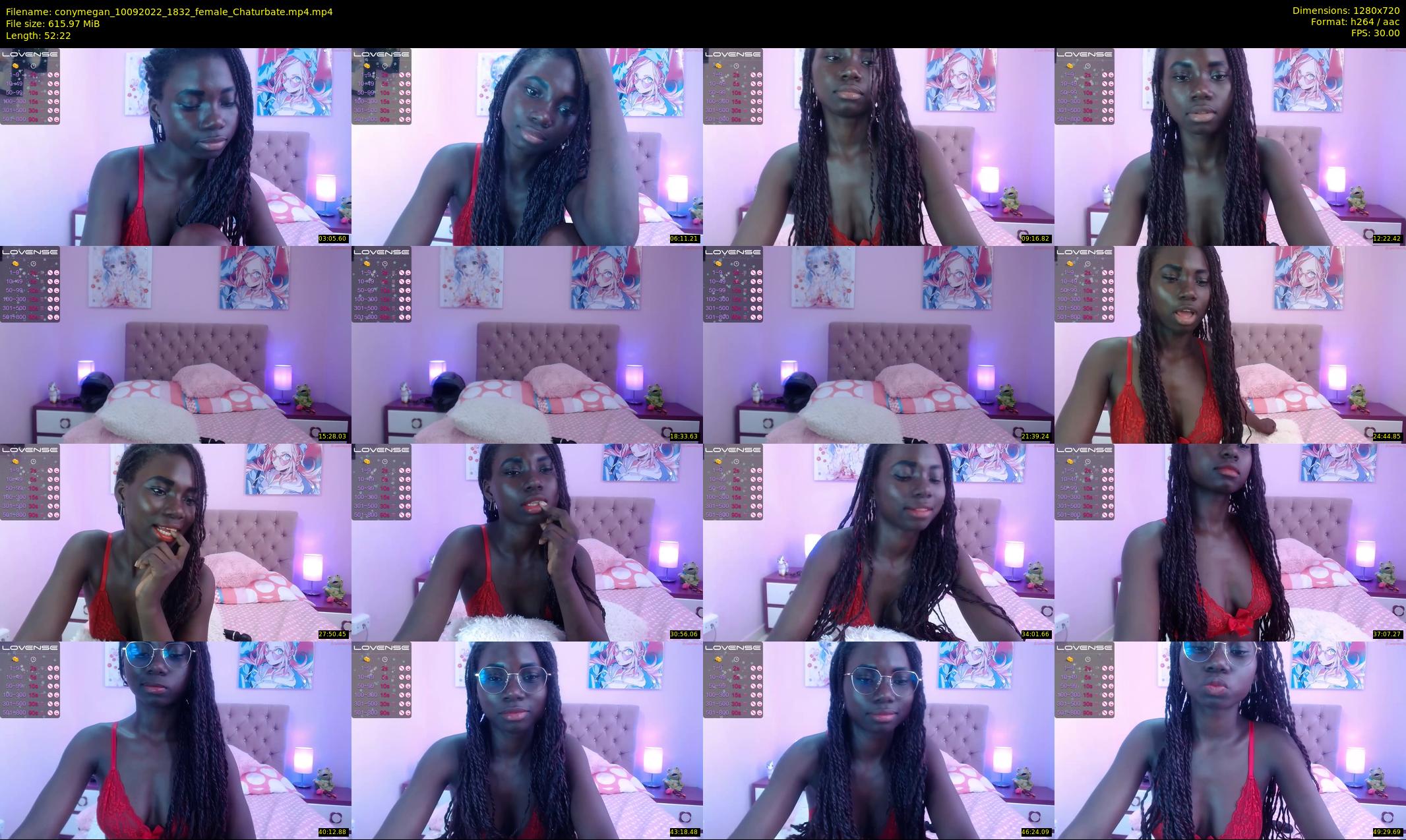 conymegan — 53 minute Chaturbate female cam show recording, 720p, Sep 10, 2022