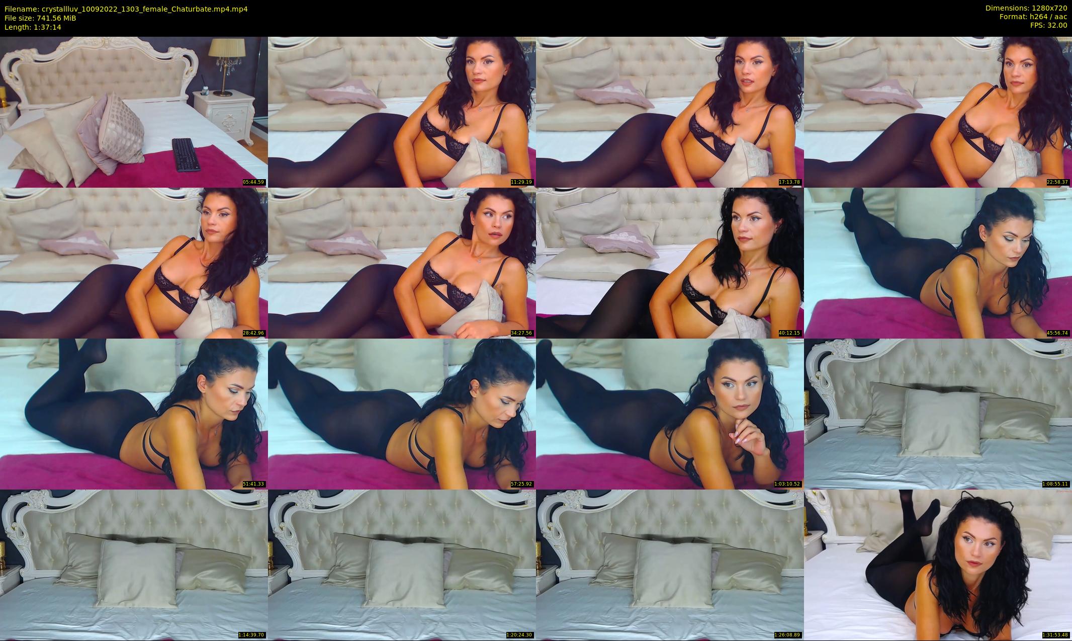 crystallluv — 98 minute Chaturbate female cam show recording, 720p, Sep 10, 2022
