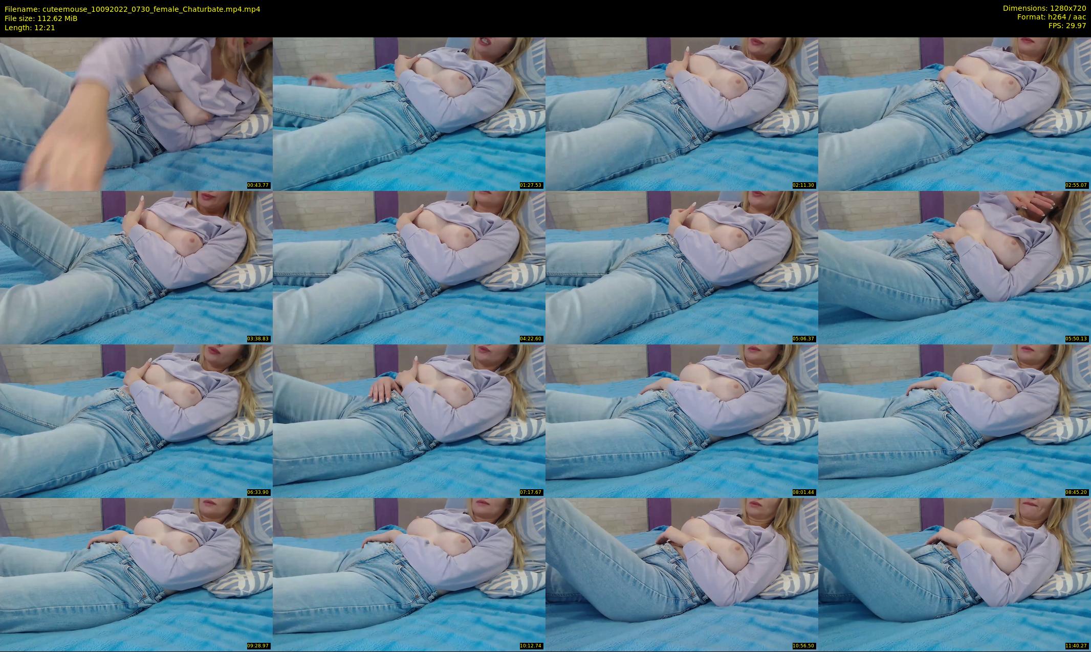 cuteemouse — 13 minute Chaturbate female cam show recording, 720p, Sep 10, 2022