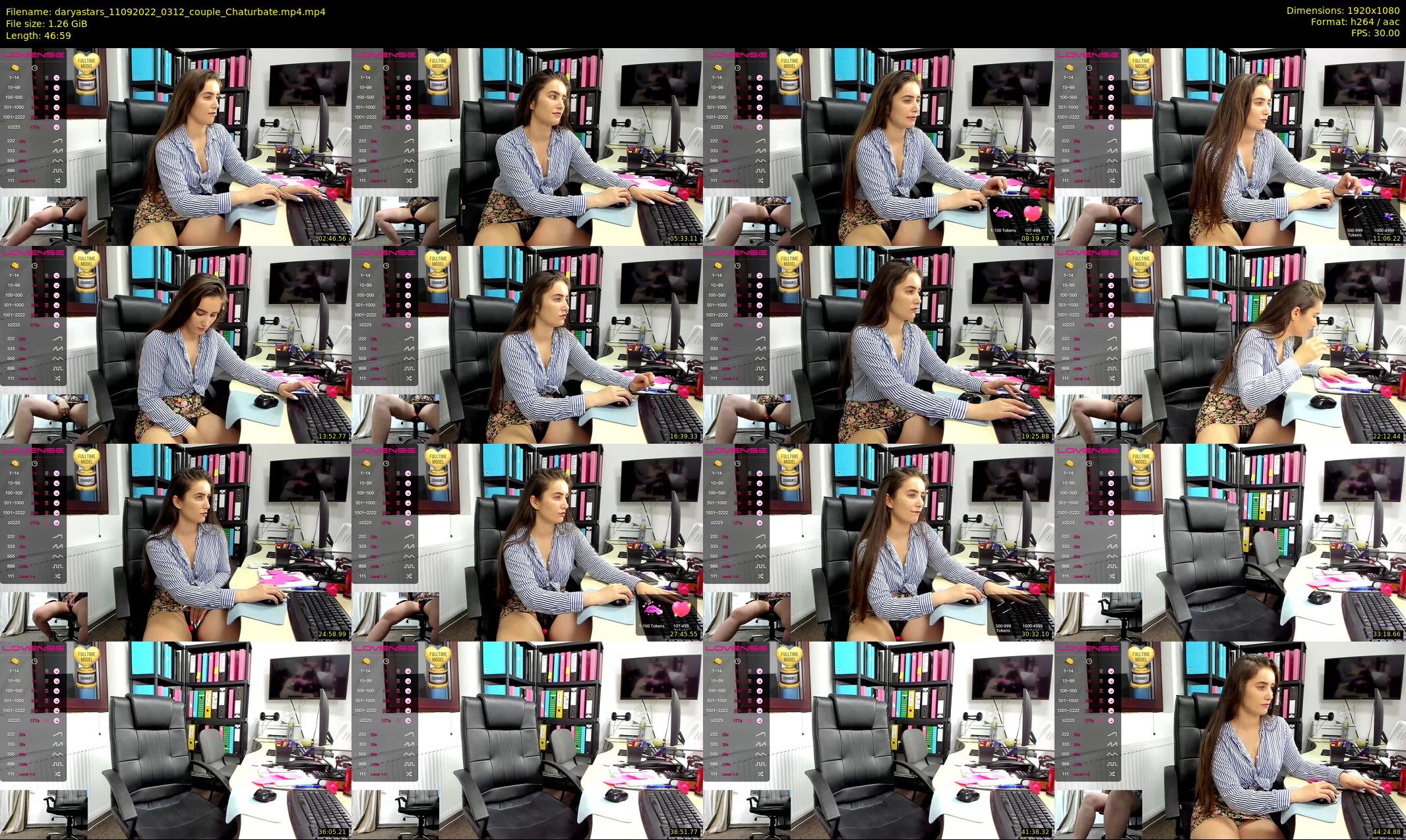 daryastars — 47 minute Chaturbate couple cam show recording, 1080p, Sep 11, 2022