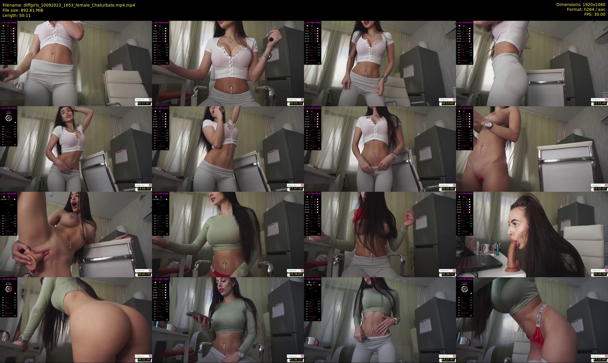 diffgirls — 51 minute Chaturbate female cam show recording, 1080p, Sep 10, 2022