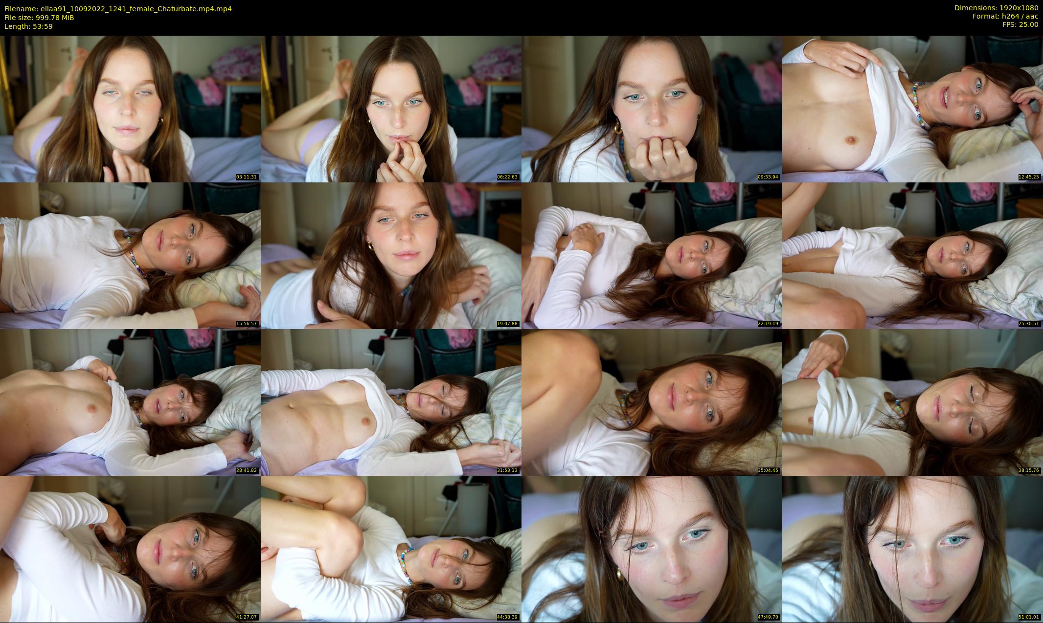 ellaa91 — 54 minute Chaturbate female cam show recording, 1080p, Sep 10, 2022