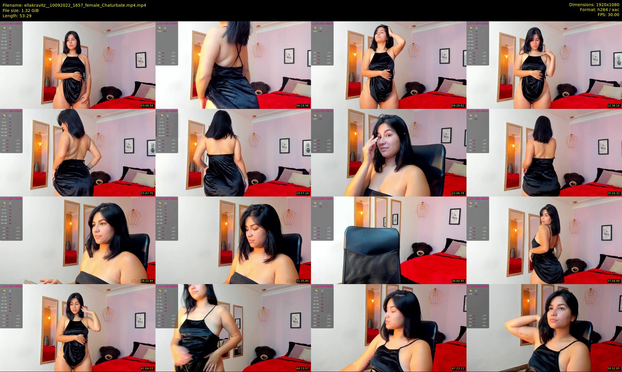 ellakravitz_ — 54 minute Chaturbate female cam show recording, 1080p, Sep 10, 2022