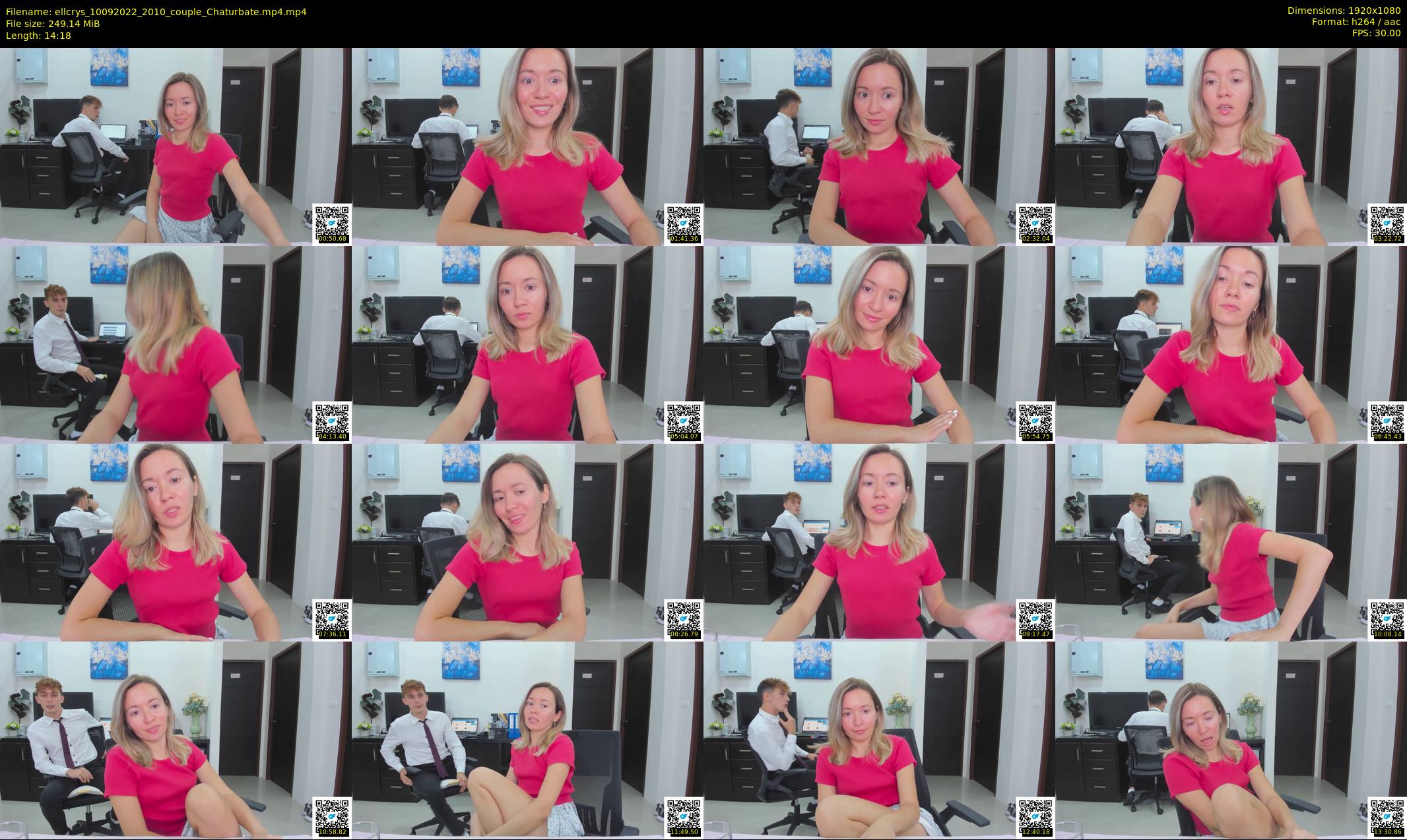 ellcrys — 15 minute Chaturbate couple cam show recording, 1080p, Sep 10, 2022