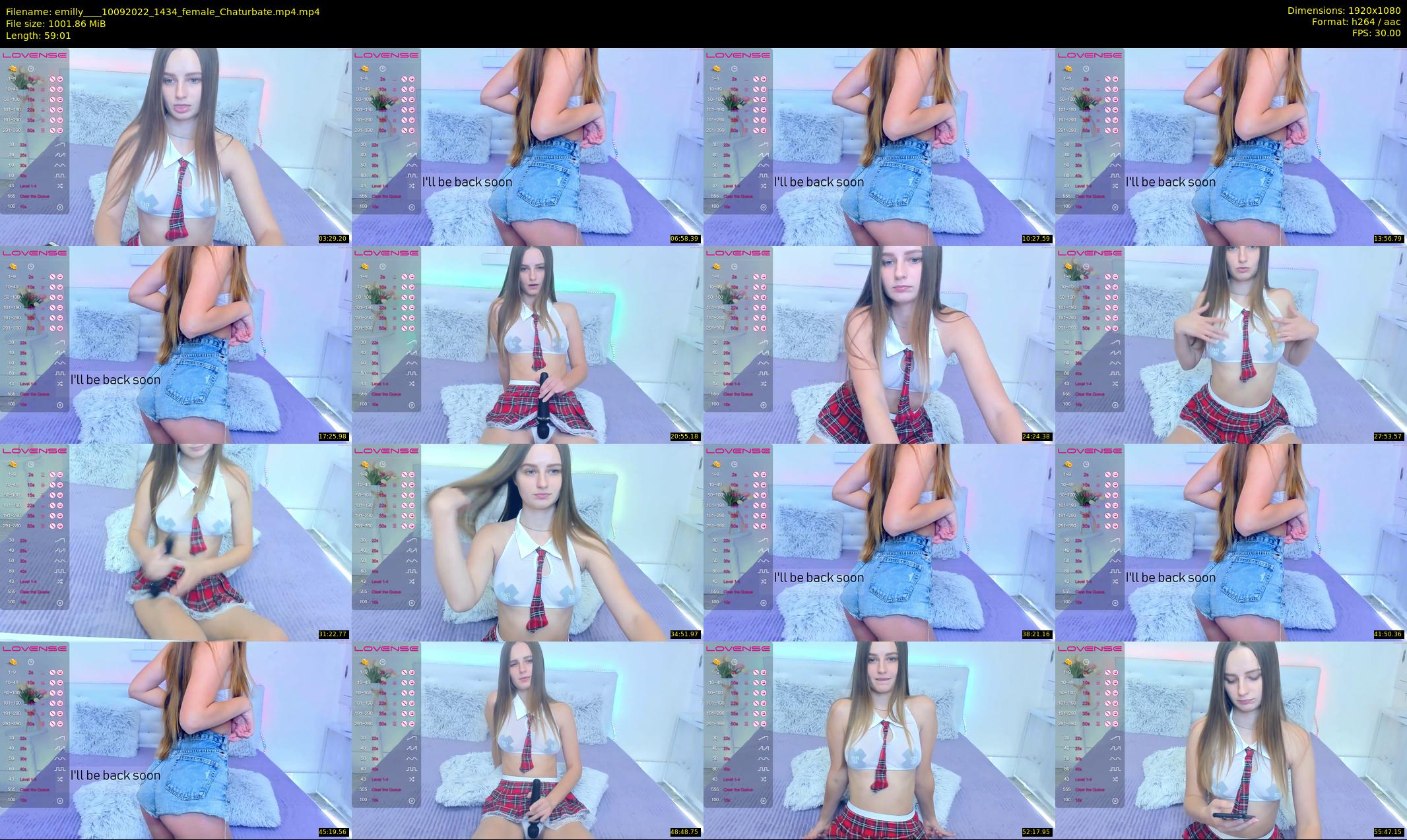 emilly___ — 60 minute Chaturbate female cam show recording, 1080p, Sep 10, 2022