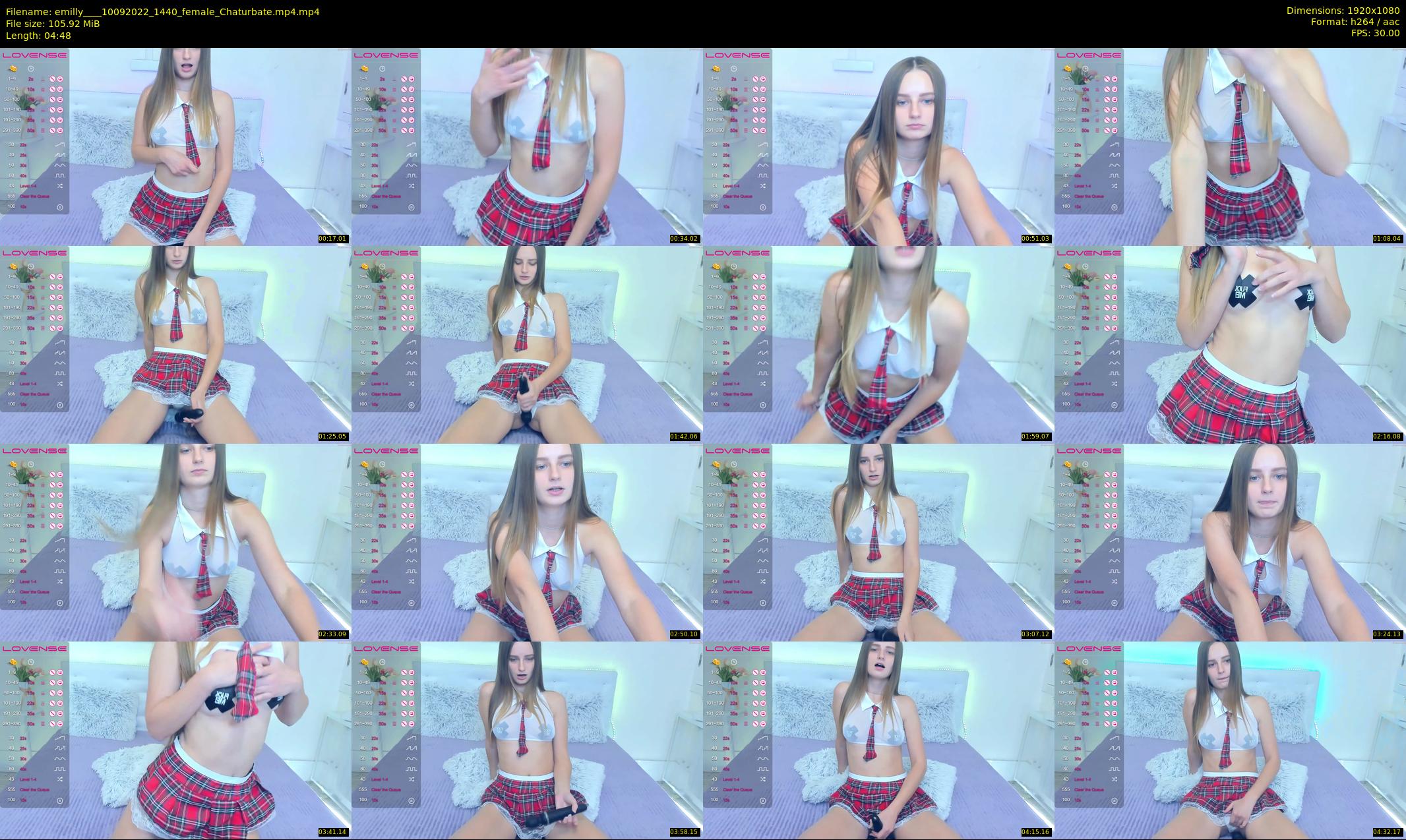 emilly___ — 5 minute Chaturbate female cam show recording, 1080p, Sep 10, 2022
