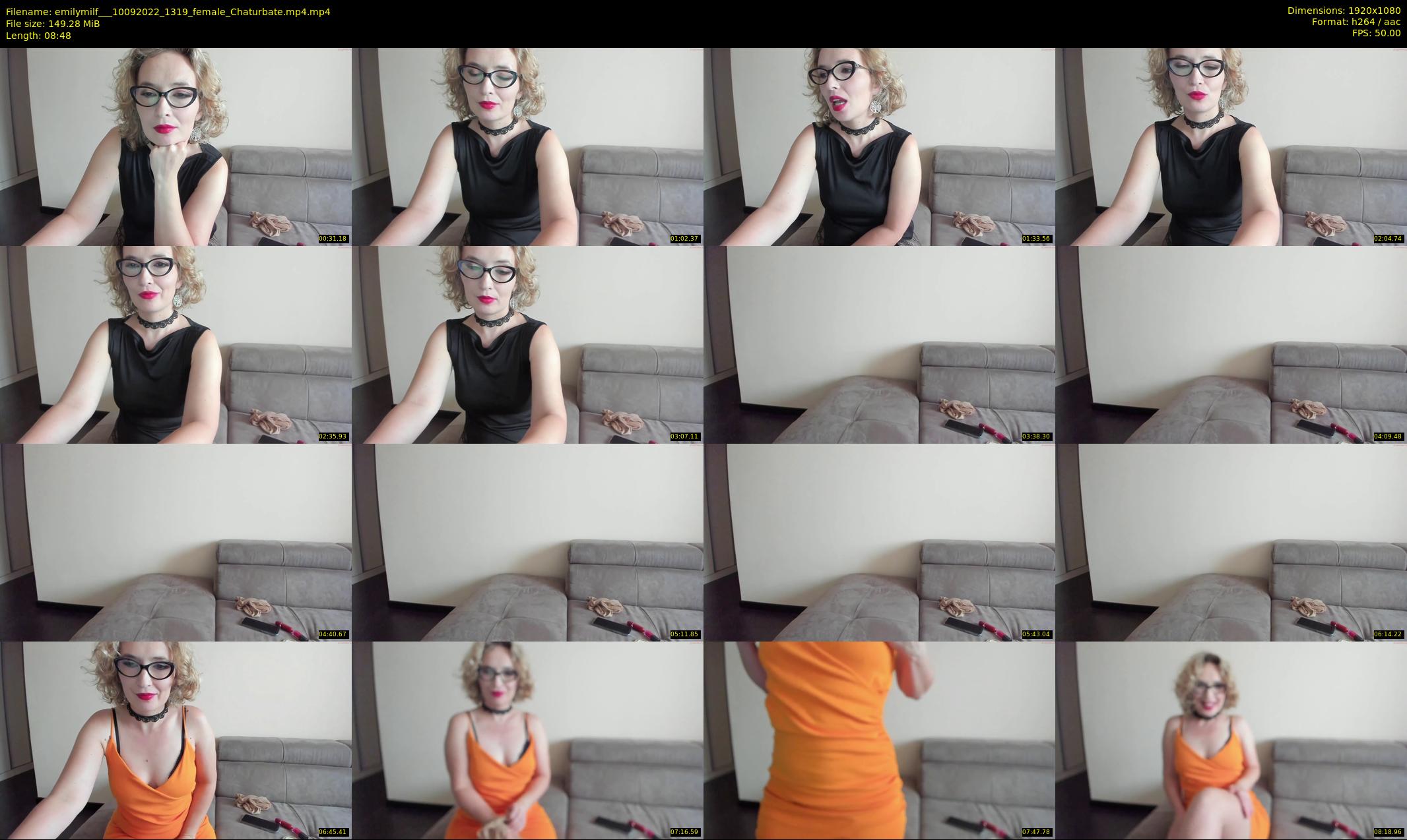 emilymilf__ — 9 minute Chaturbate female cam show recording, 1080p, Sep 10, 2022