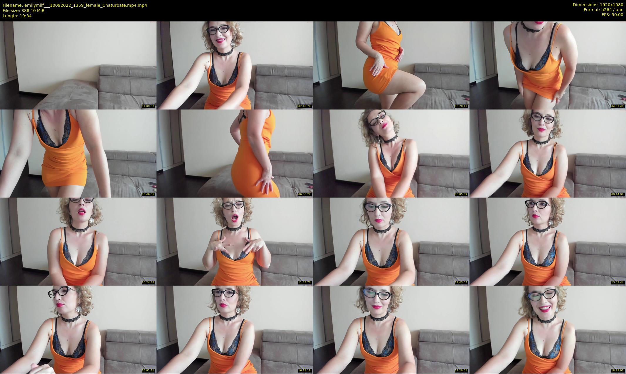 emilymilf__ — 20 minute Chaturbate female cam show recording, 1080p, Sep 10, 2022
