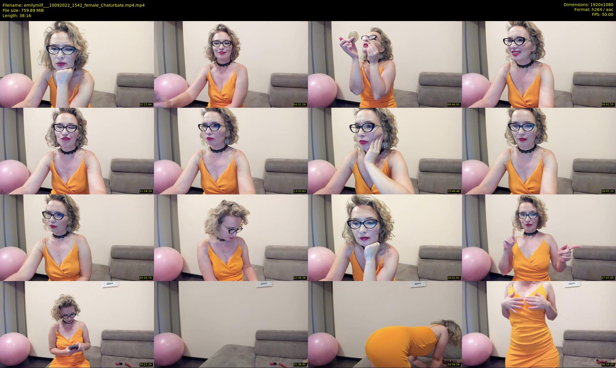 emilymilf__ — 39 minute Chaturbate female cam show recording, 1080p, Sep 10, 2022