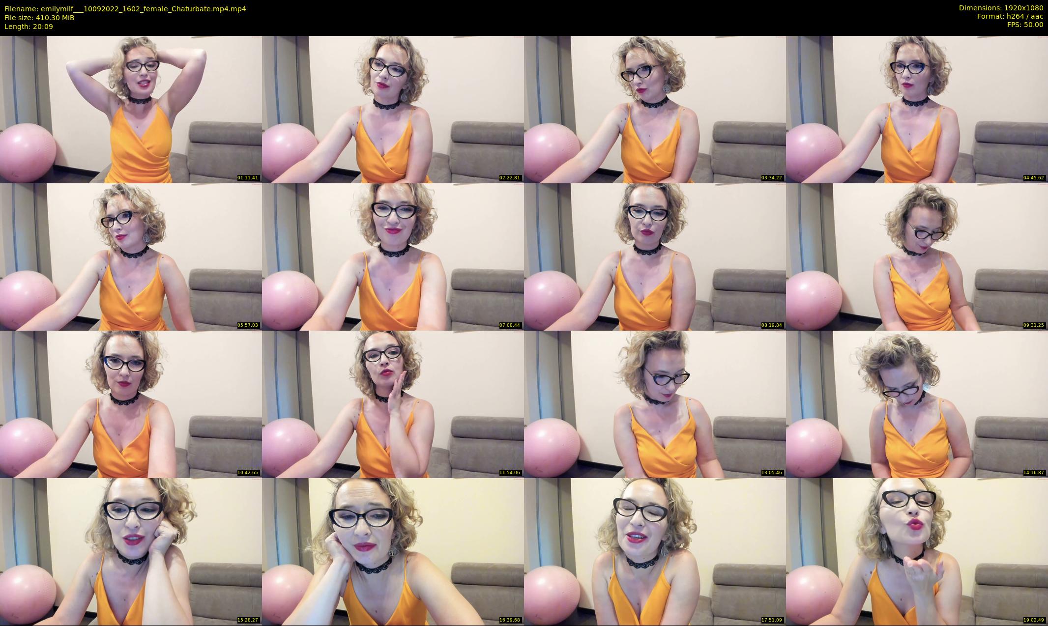 emilymilf__ — 21 minute Chaturbate female cam show recording, 1080p, Sep 10, 2022