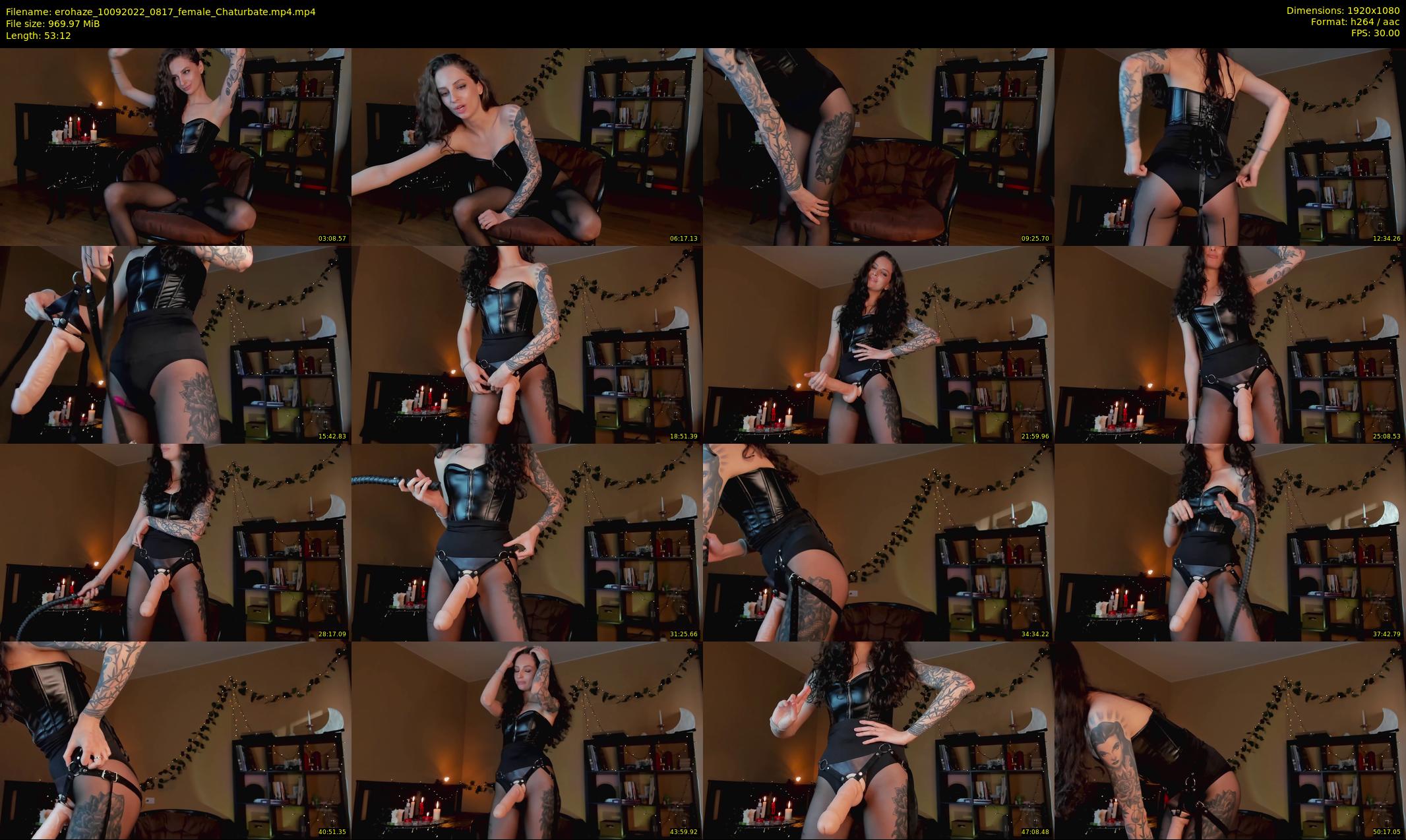 erohaze — 54 minute Chaturbate female cam show recording, 1080p, Sep 10, 2022