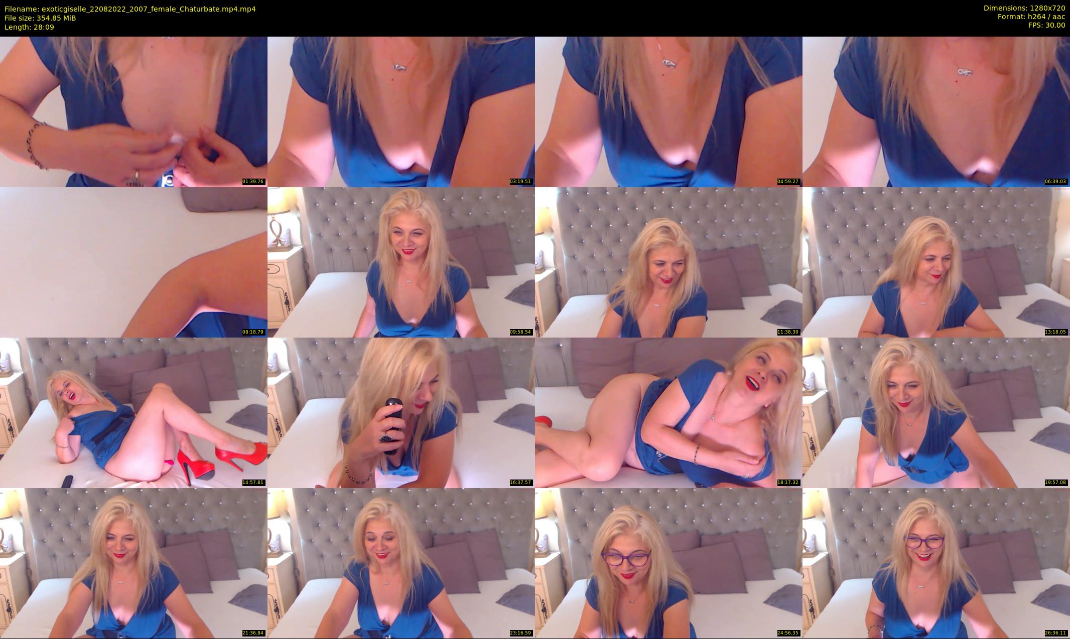 exoticgiselle — 29 minute Chaturbate female cam show recording, 720p, Aug 22, 2022